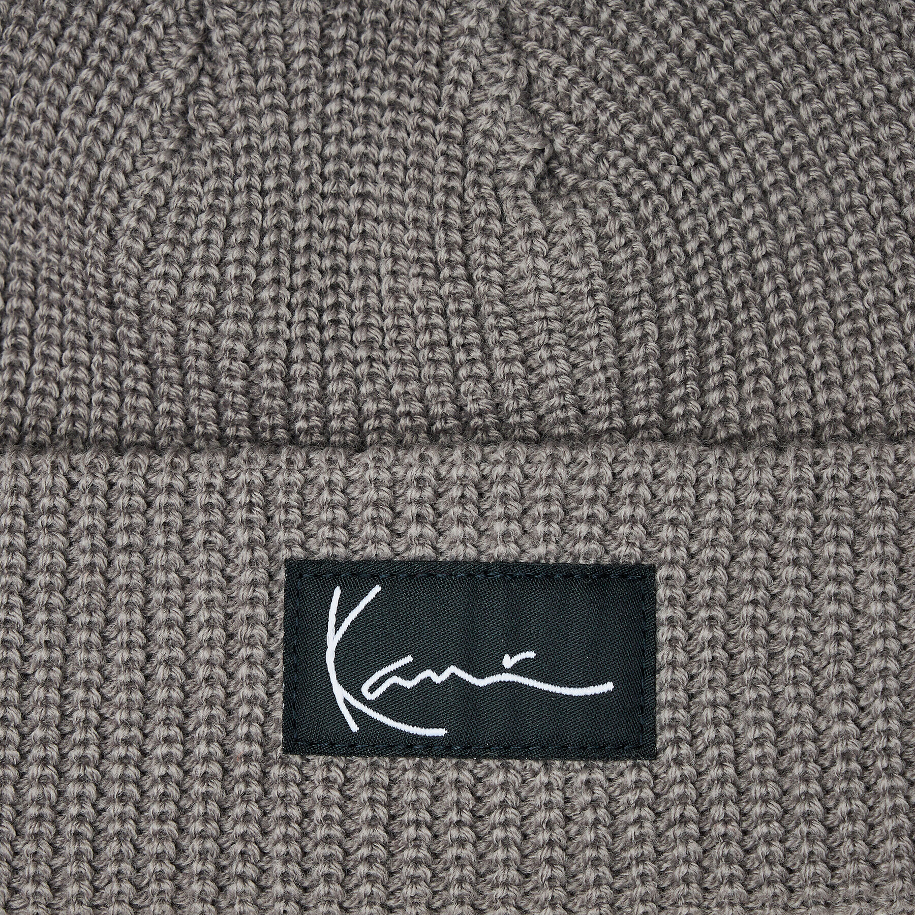 Karl Kani Căciulă KK Signature Fisherman Beanie KA223-008-14 Gri - Pled.ro