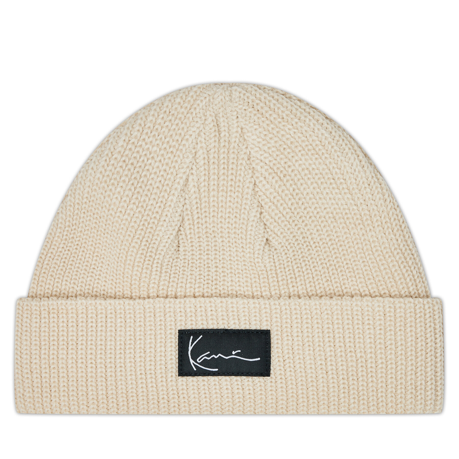 Karl Kani Căciulă KK Signature Fisherman Beanie KA223-008-8 Alb - Pled.ro