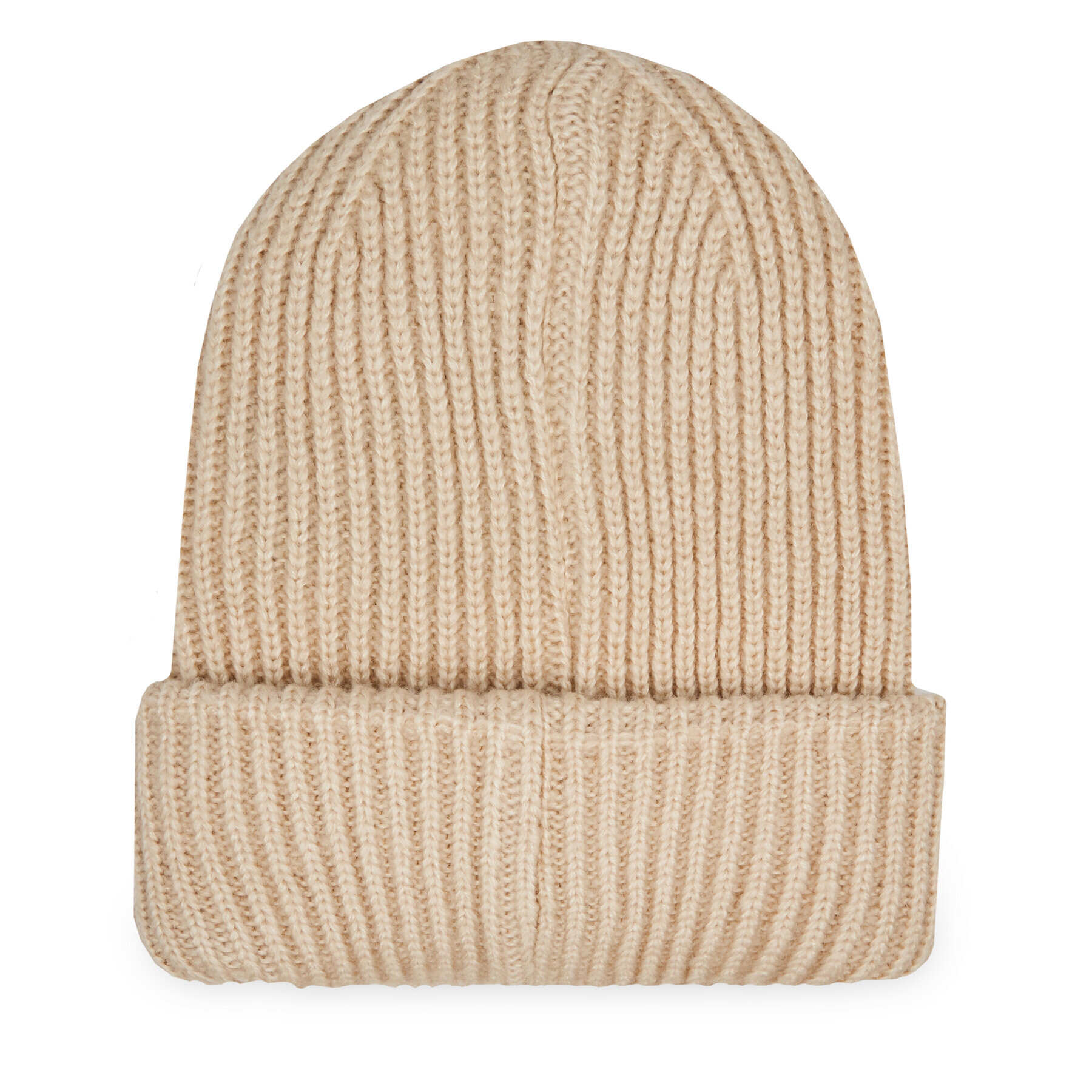 Karl Kani Căciulă KK Woven Signature Cozy Beanie KA-233-033-1 Écru - Pled.ro