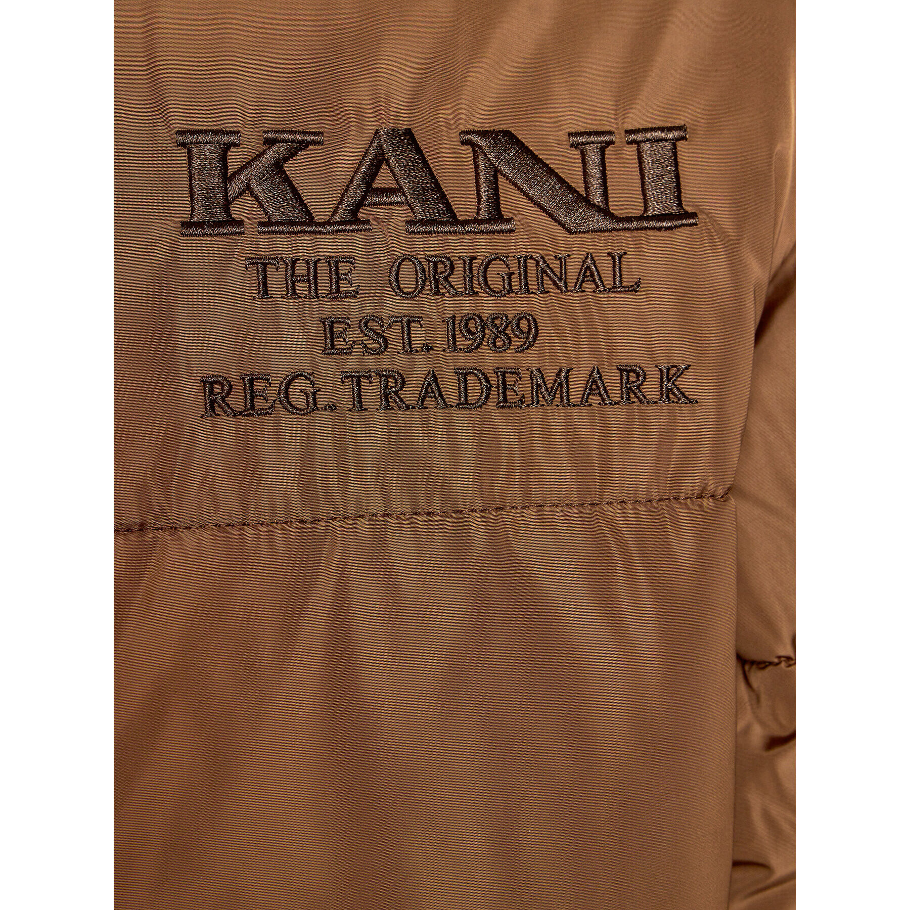 Karl Kani Geacă din puf 6076045 Maro Regular Fit - Pled.ro