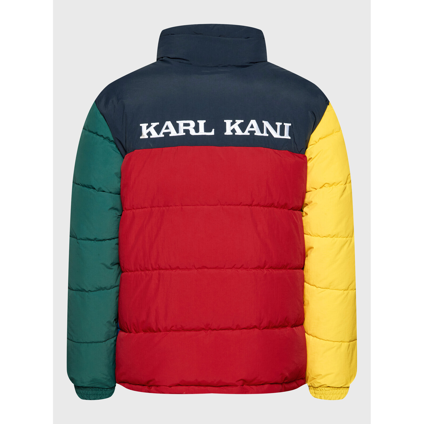 Karl Kani Geacă din puf Block 6076824 Colorat Regular Fit - Pled.ro