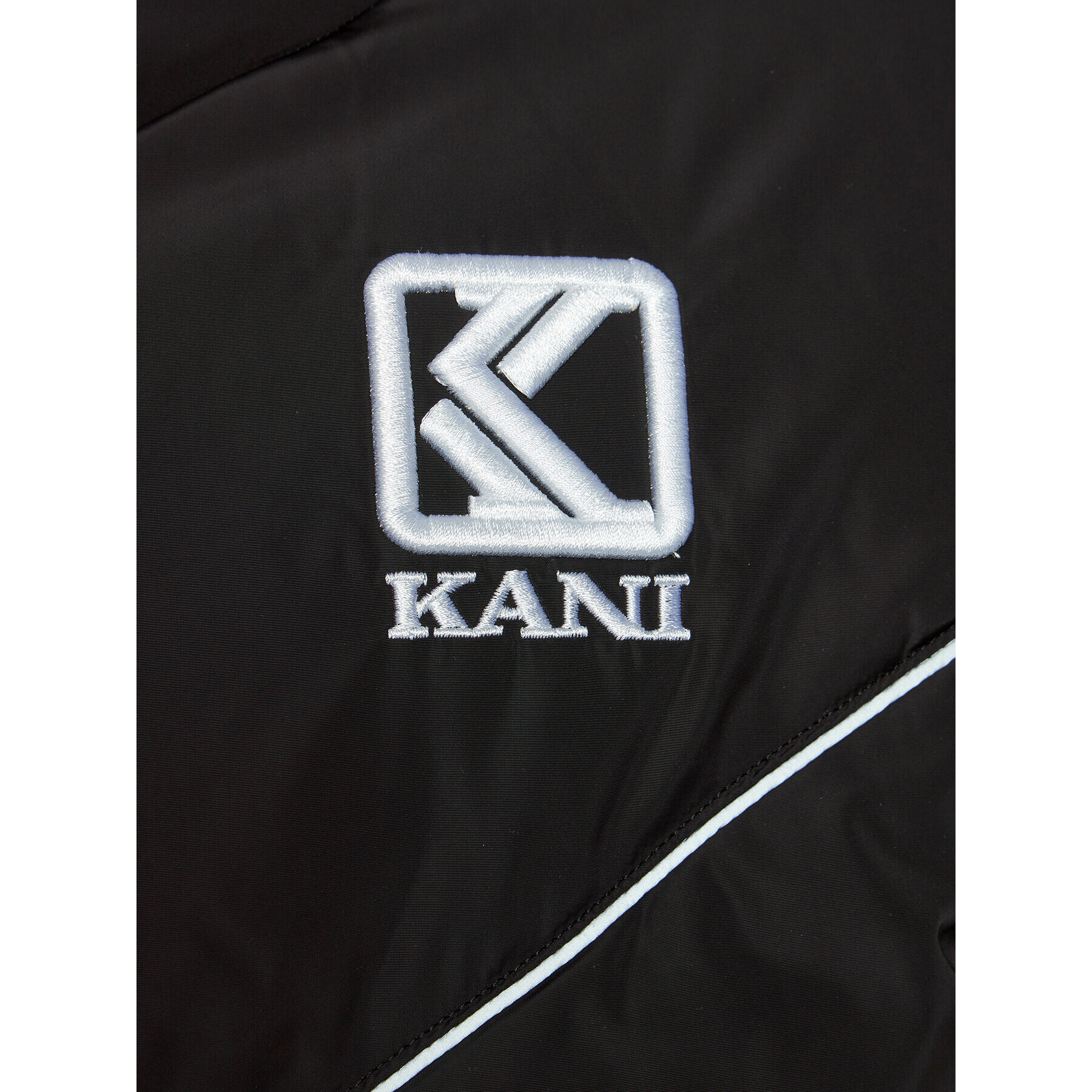 Karl Kani Geacă din puf Og 6071726 Negru Regular Fit - Pled.ro