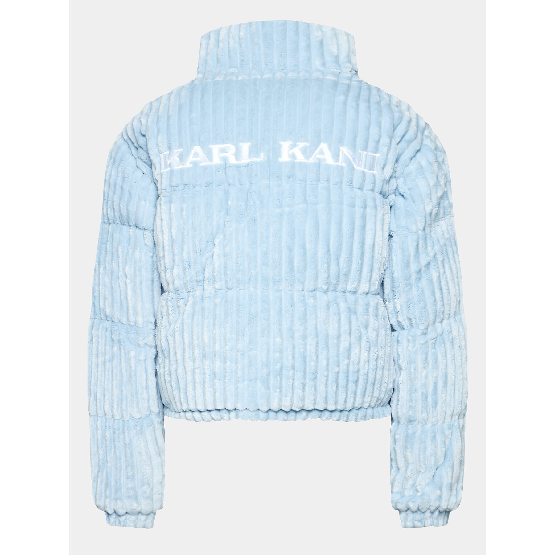 Karl Kani Geacă din puf Og Fuzzy 6176625 Albastru Relaxed Fit - Pled.ro