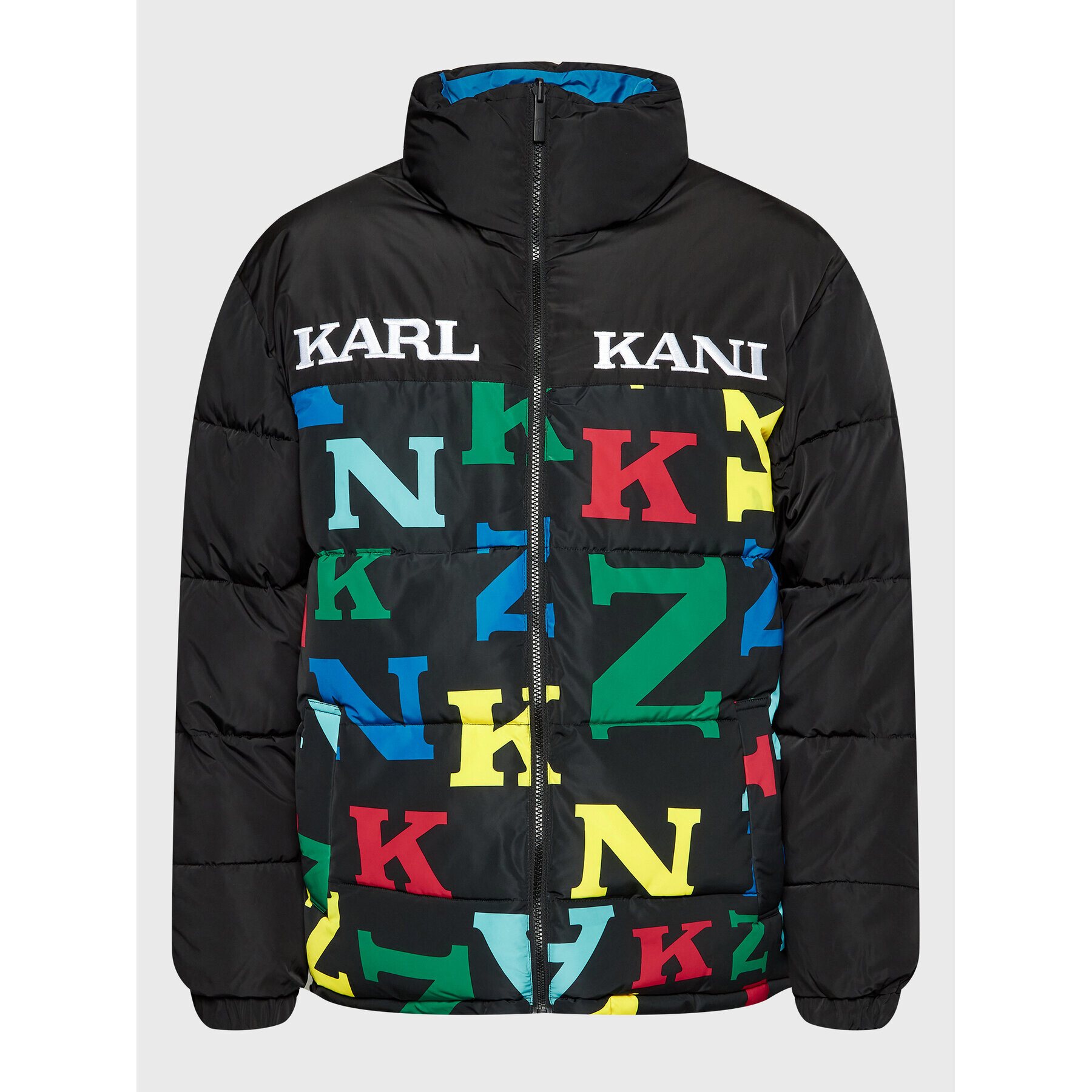 Karl Kani Geacă din puf Retro Block 6076821 Colorat Regular Fit - Pled.ro