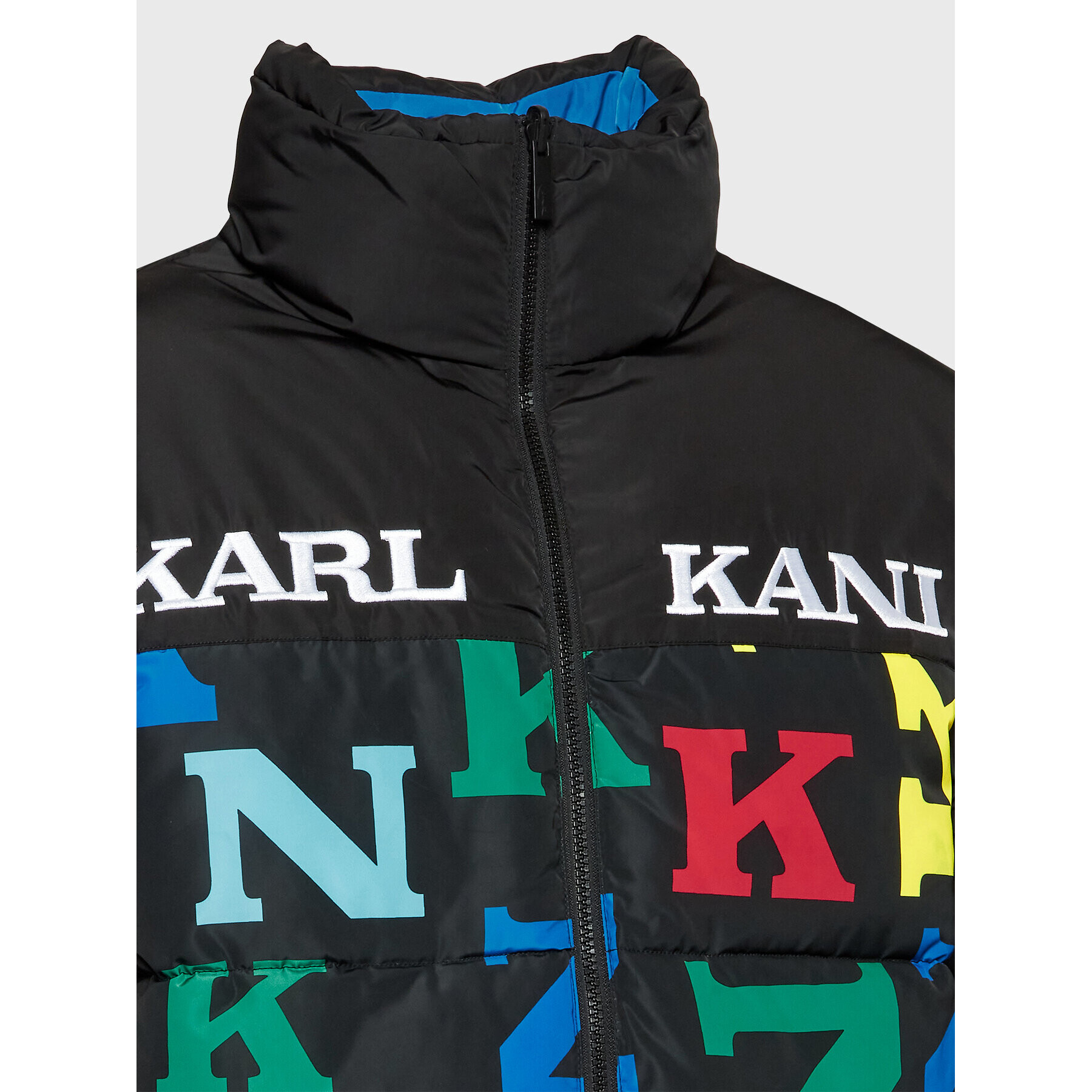 Karl Kani Geacă din puf Retro Block 6076821 Colorat Regular Fit - Pled.ro