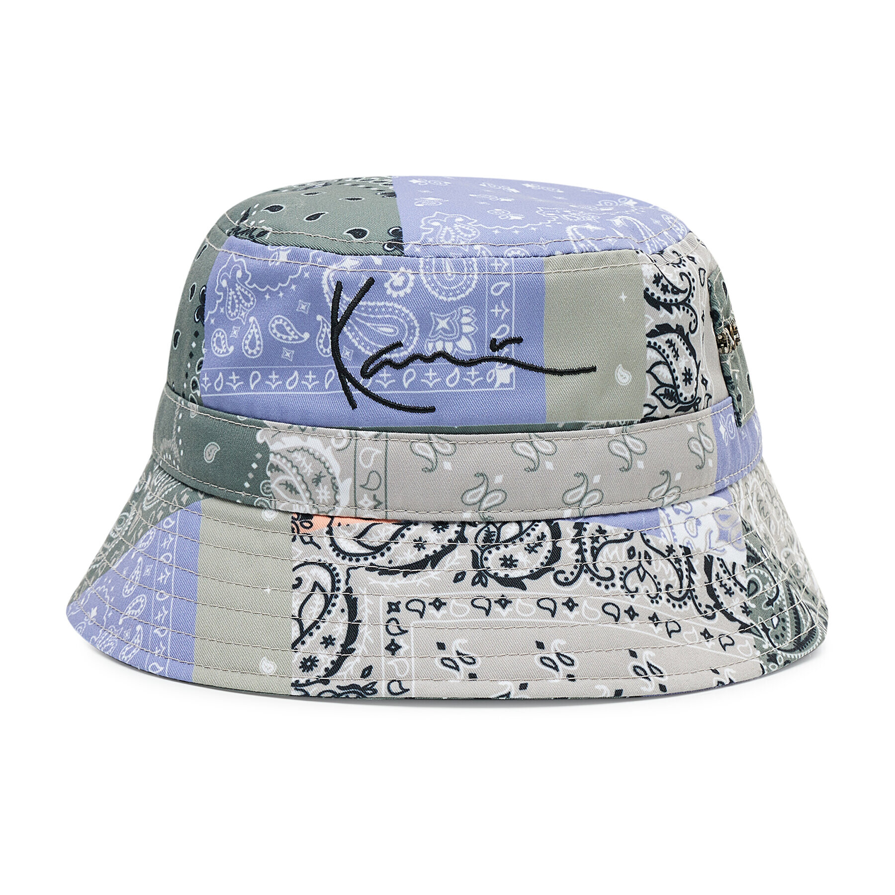 Karl Kani Pălărie Signature Paisley Bucket Hat 7015484 Verde - Pled.ro