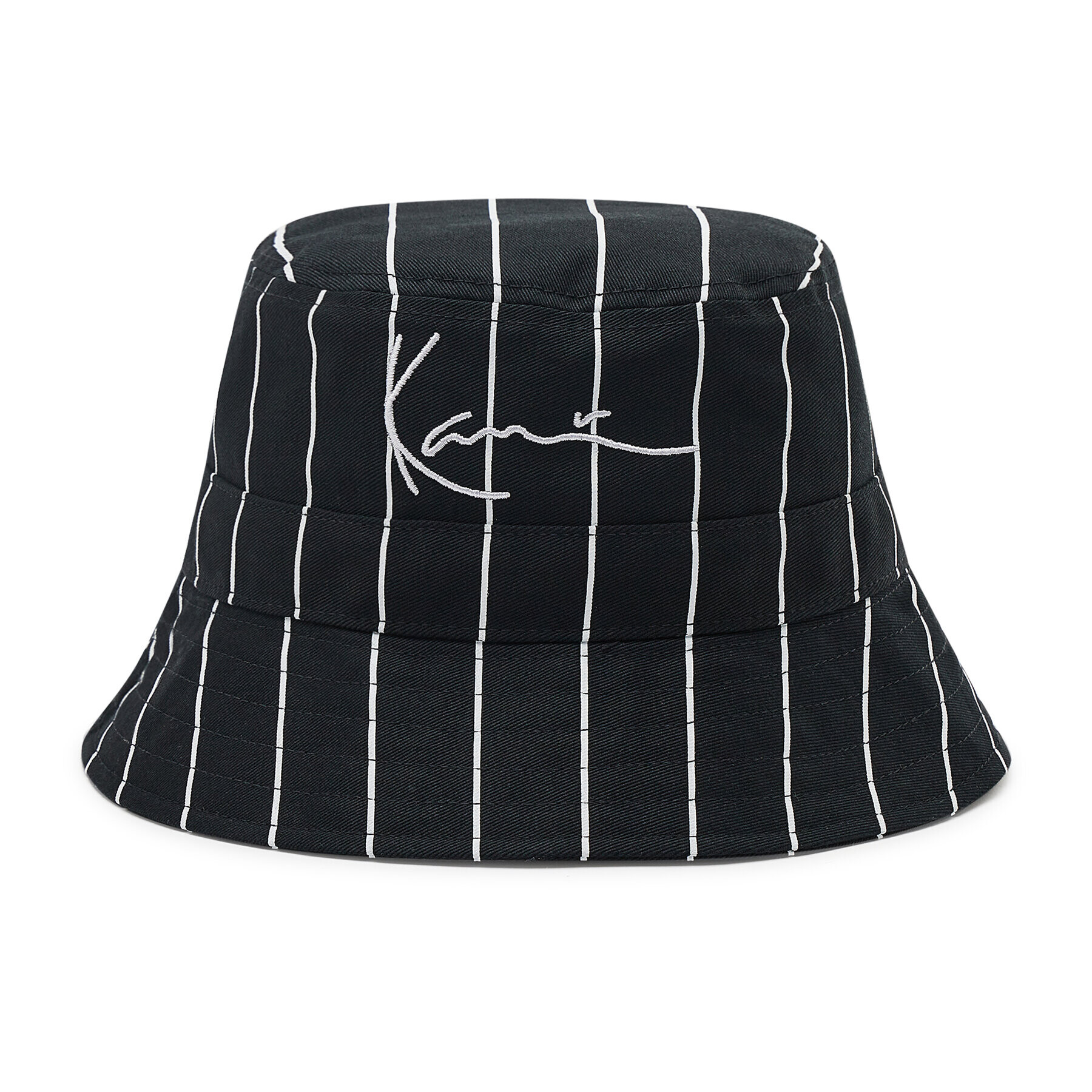 Karl Kani Pălărie Signature Pinstripe Bucket 7015468 Negru - Pled.ro