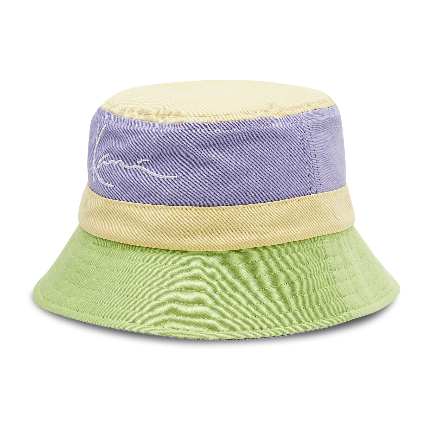 Karl Kani Pălărie Signature Reversible Block Bucket Hat 7015489 Violet - Pled.ro