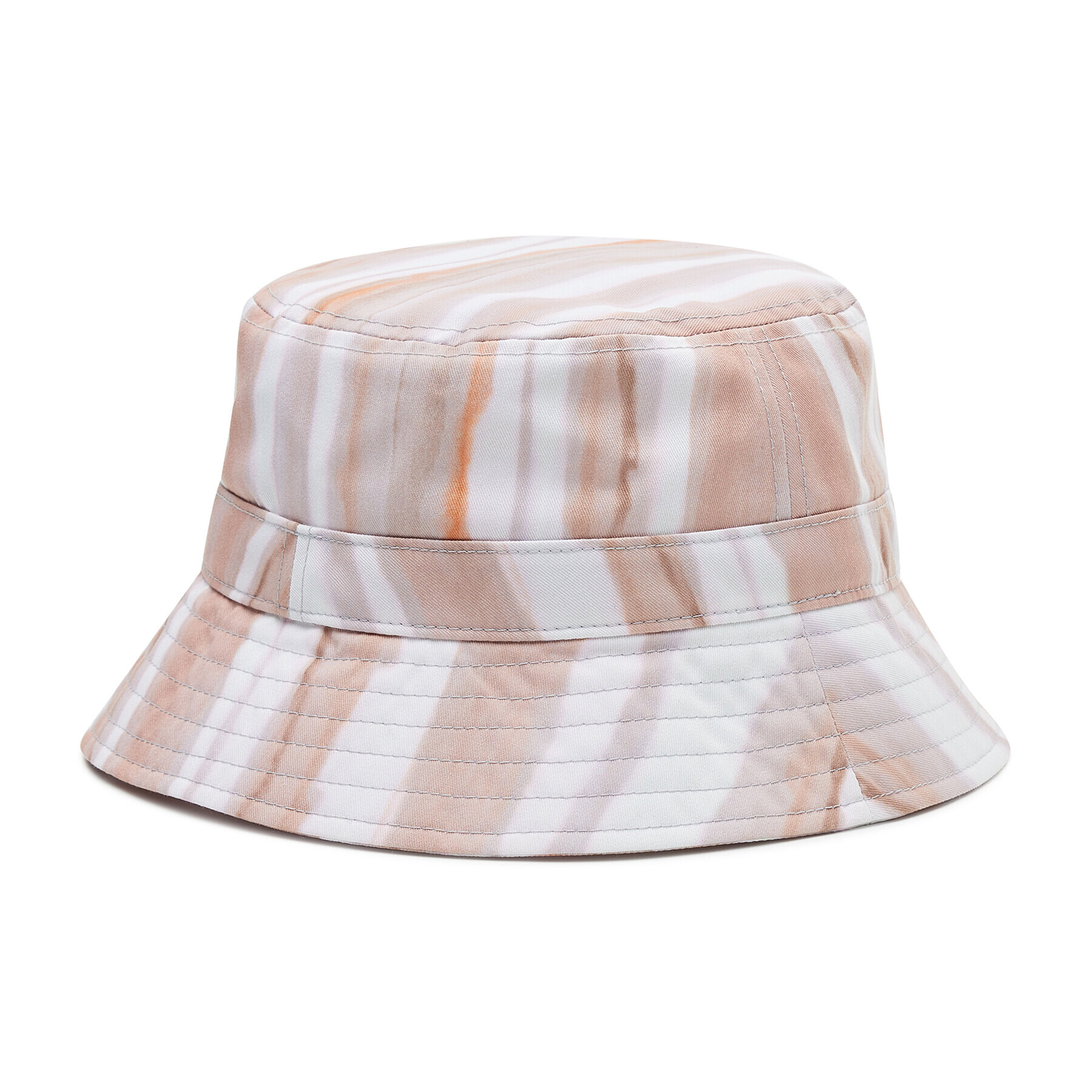 Karl Kani Pălărie Signature Tie Dye Stripe Bucket Hat 7015485 Bej - Pled.ro