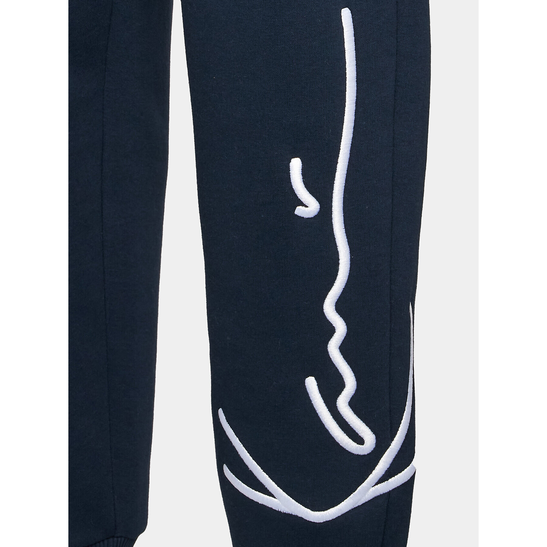 Karl Kani Pantaloni trening Signature 6006123 Bleumarin Relaxed Fit - Pled.ro