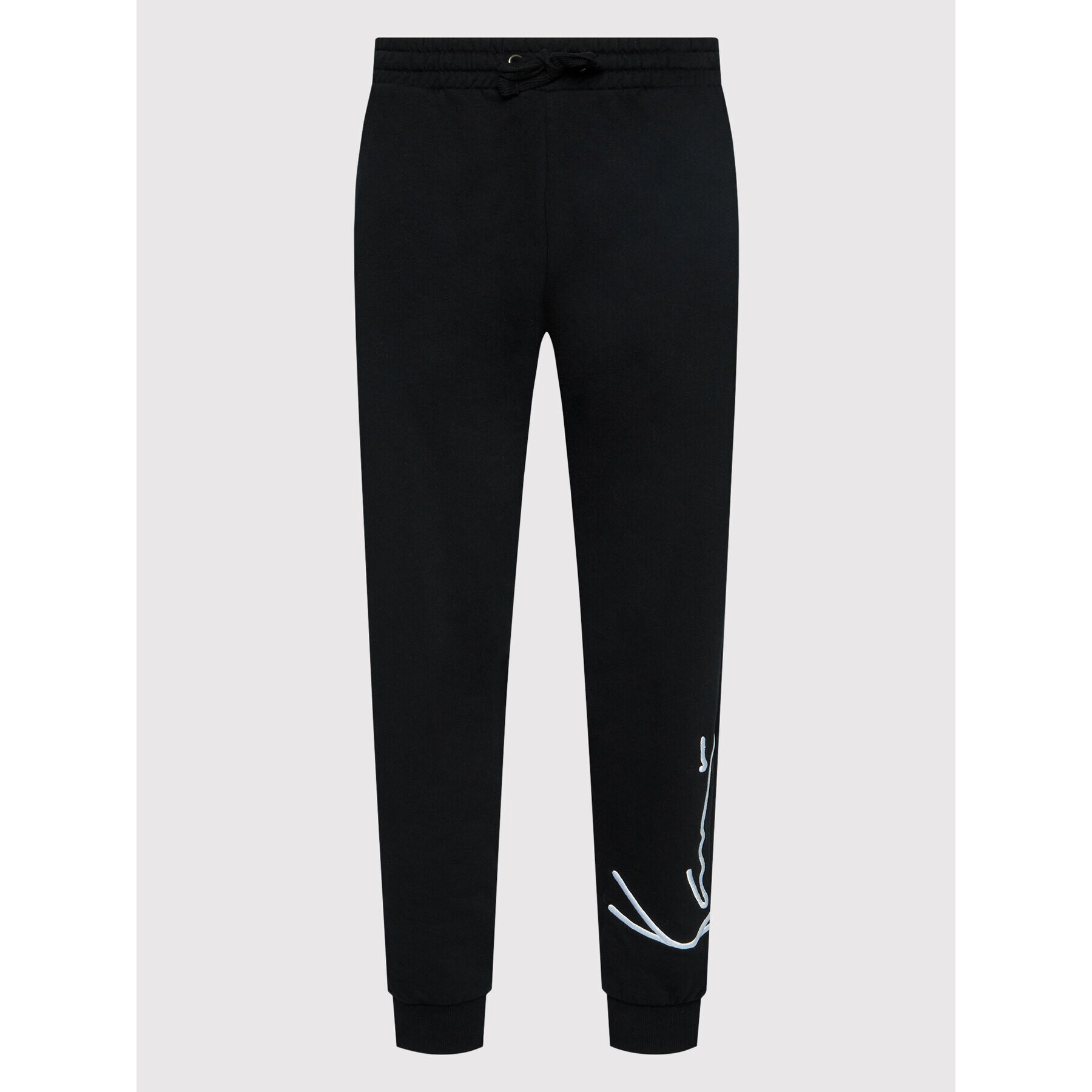 Karl Kani Pantaloni trening Signature Essential 6004039 Negru Relaxed Fit - Pled.ro