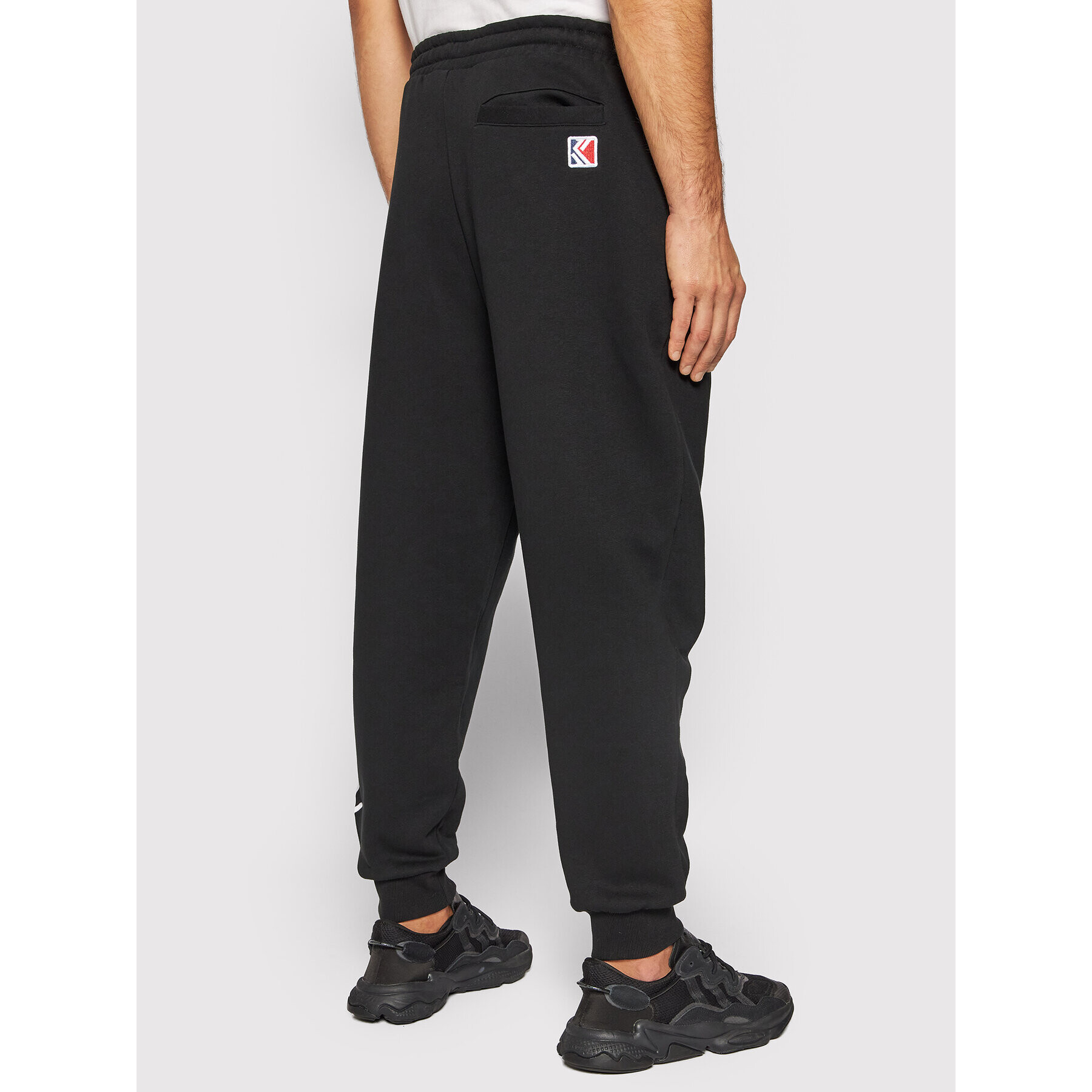 Karl Kani Pantaloni trening Signature Retro 6004737 Negru Relaxed Fit - Pled.ro