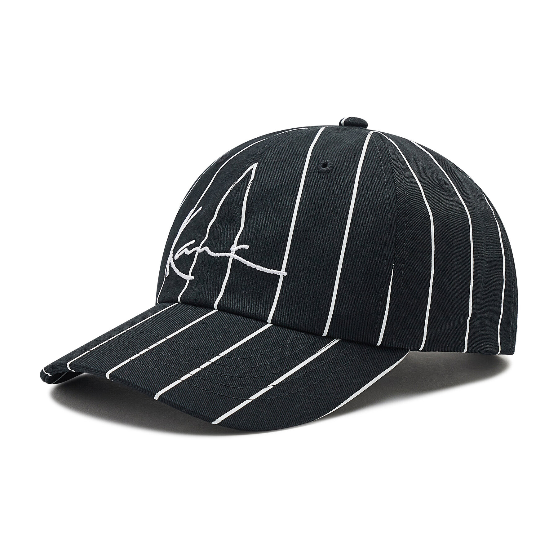 Karl Kani Șapcă Signature Pinstripe 7004096 Negru - Pled.ro