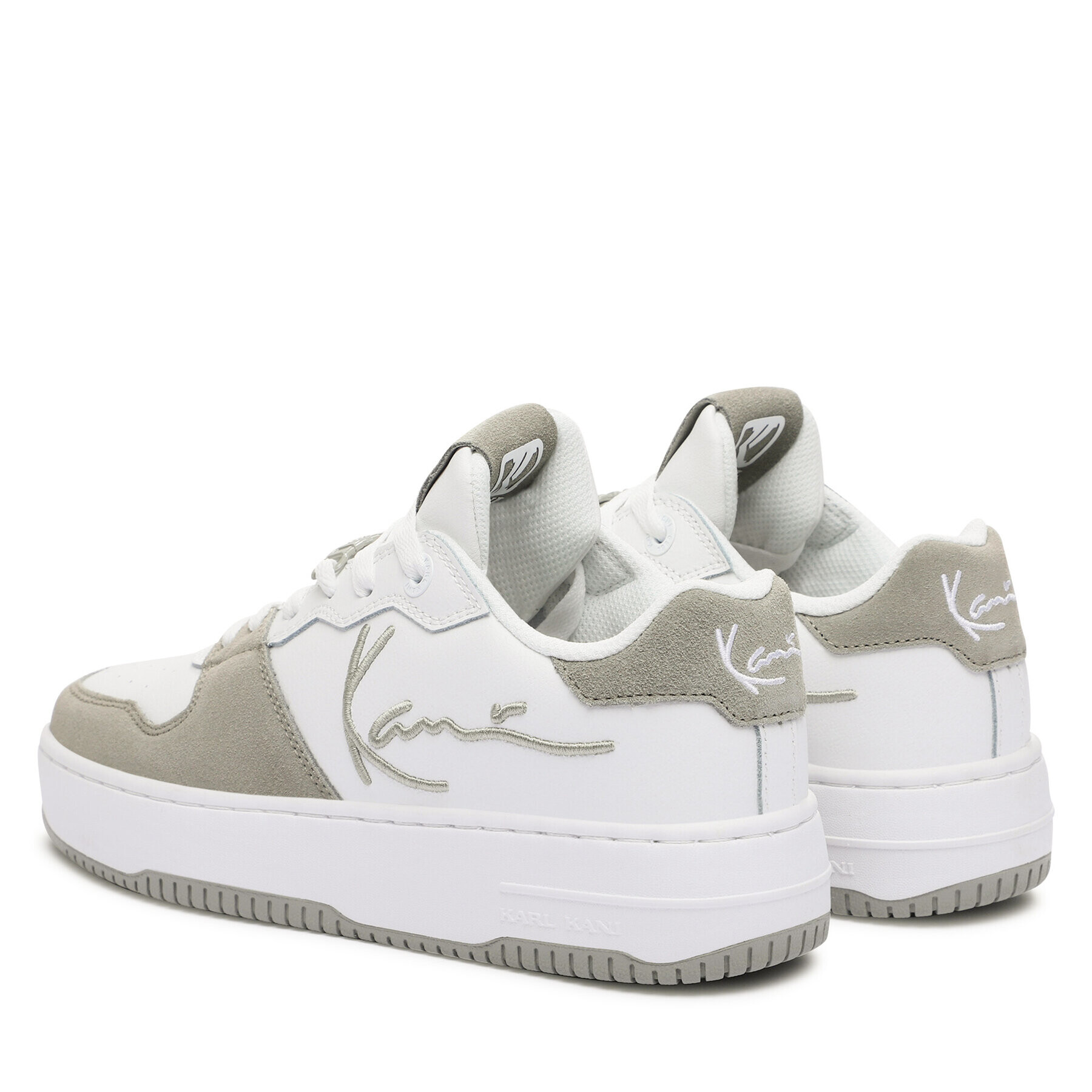 Karl Kani Sneakers 89 UP LOGO PRM KKFWW000301 Alb - Pled.ro