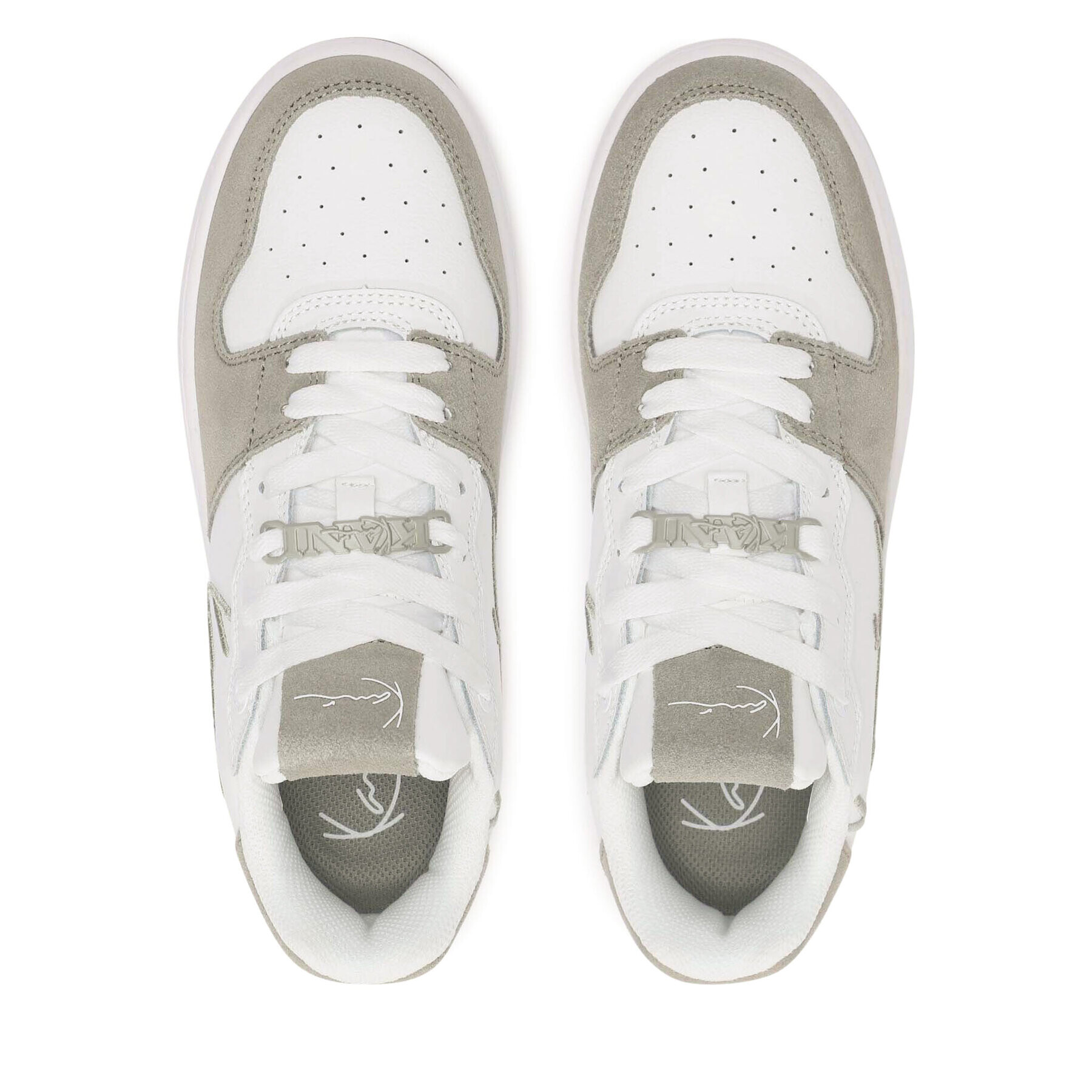 Karl Kani Sneakers 89 UP LOGO PRM KKFWW000301 Alb - Pled.ro