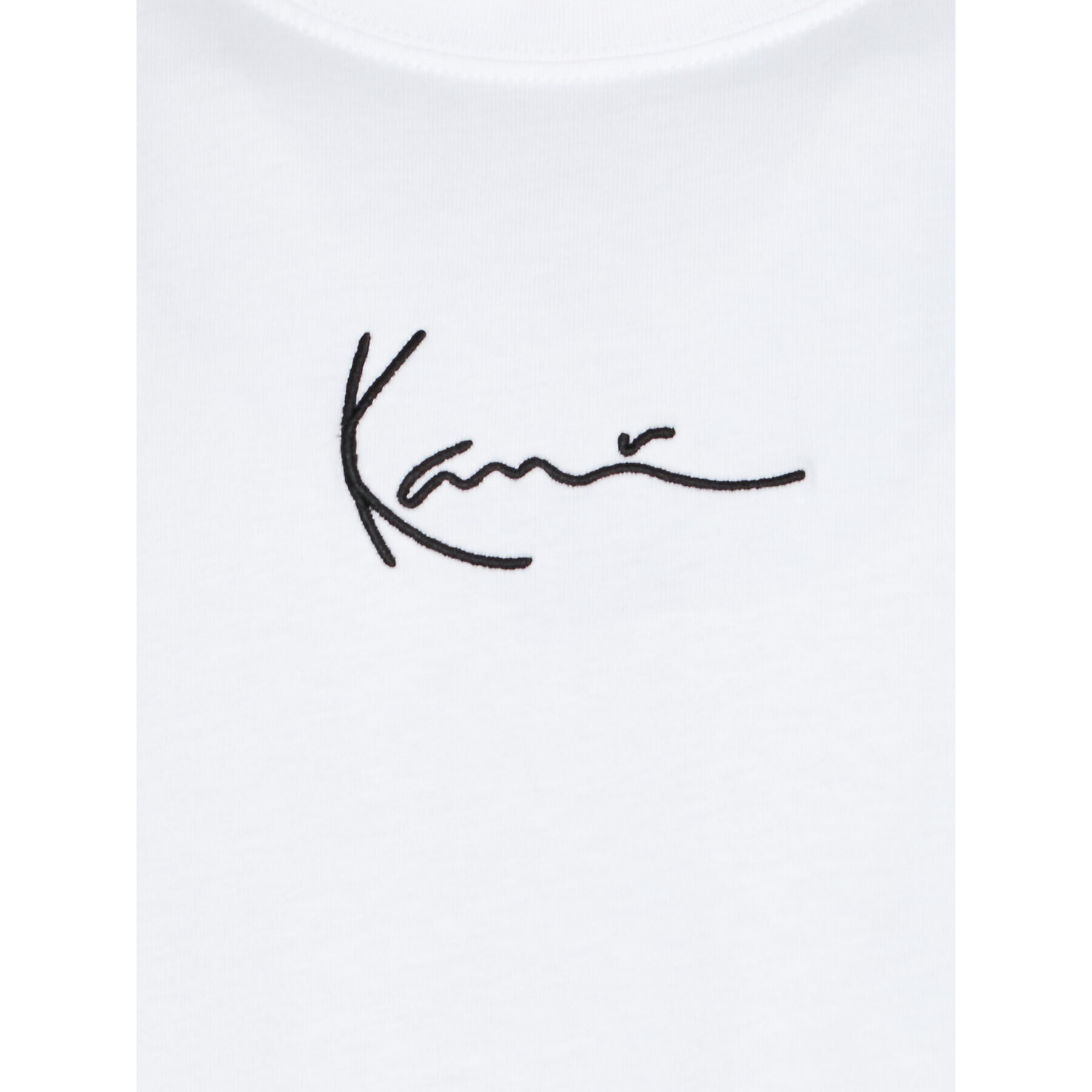 Karl Kani Tank top Small Signature 6031352 Alb Relaxed Fit - Pled.ro