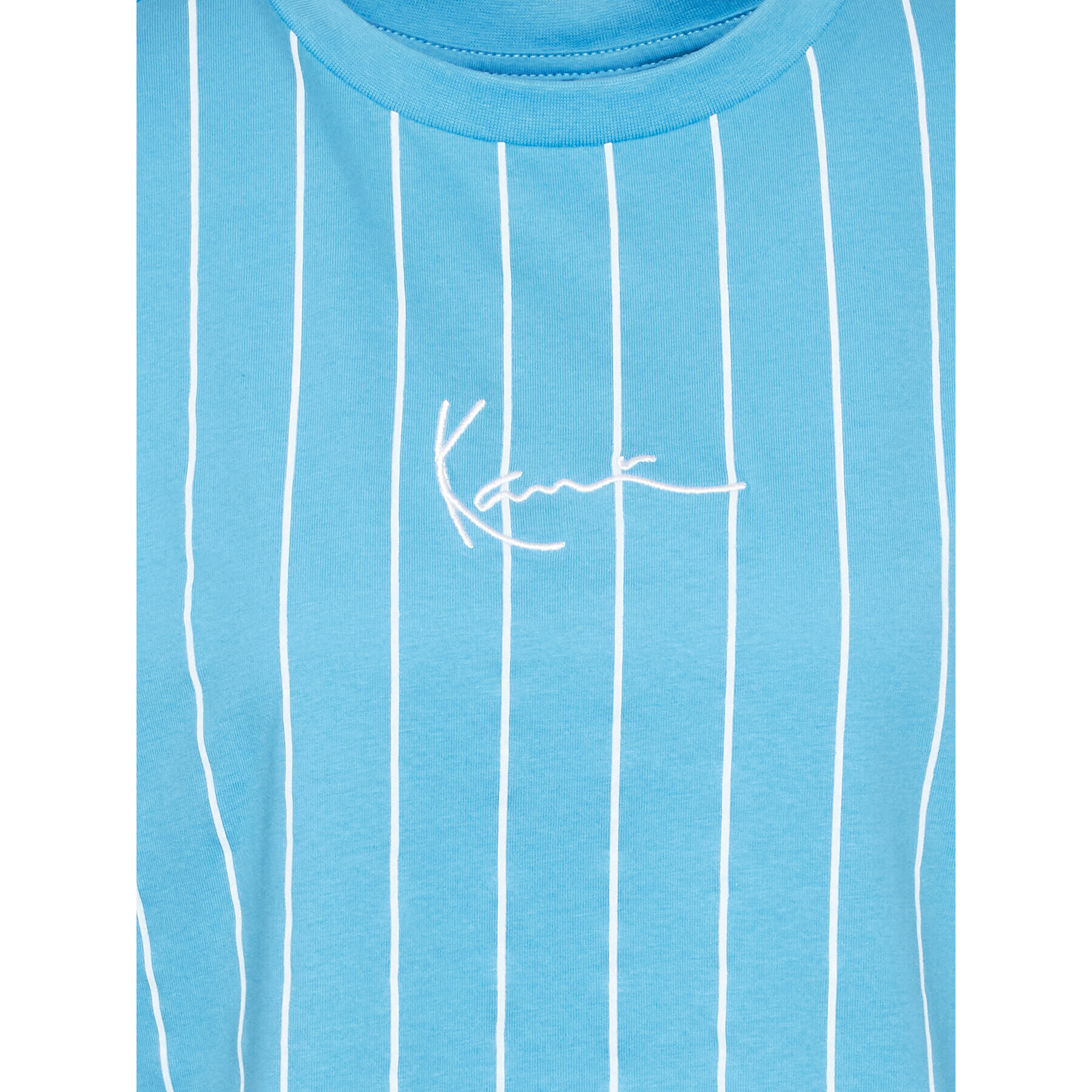 Karl Kani Tricou Small Pinstripe 6130913 Albastru Relaxed Fit - Pled.ro