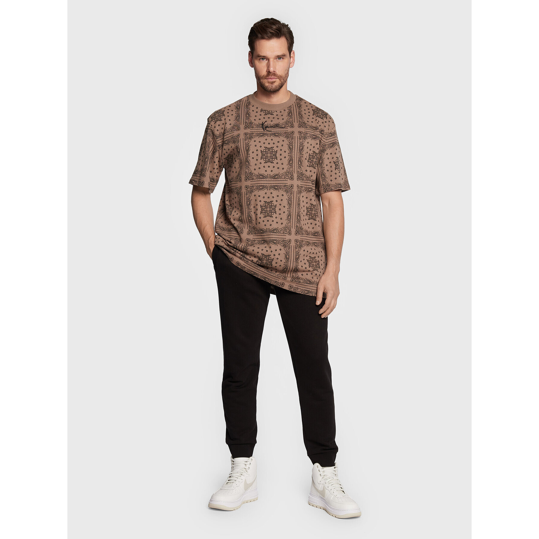 Karl Kani Tricou Small Signature Paisley 6037283 Maro Relaxed Fit - Pled.ro