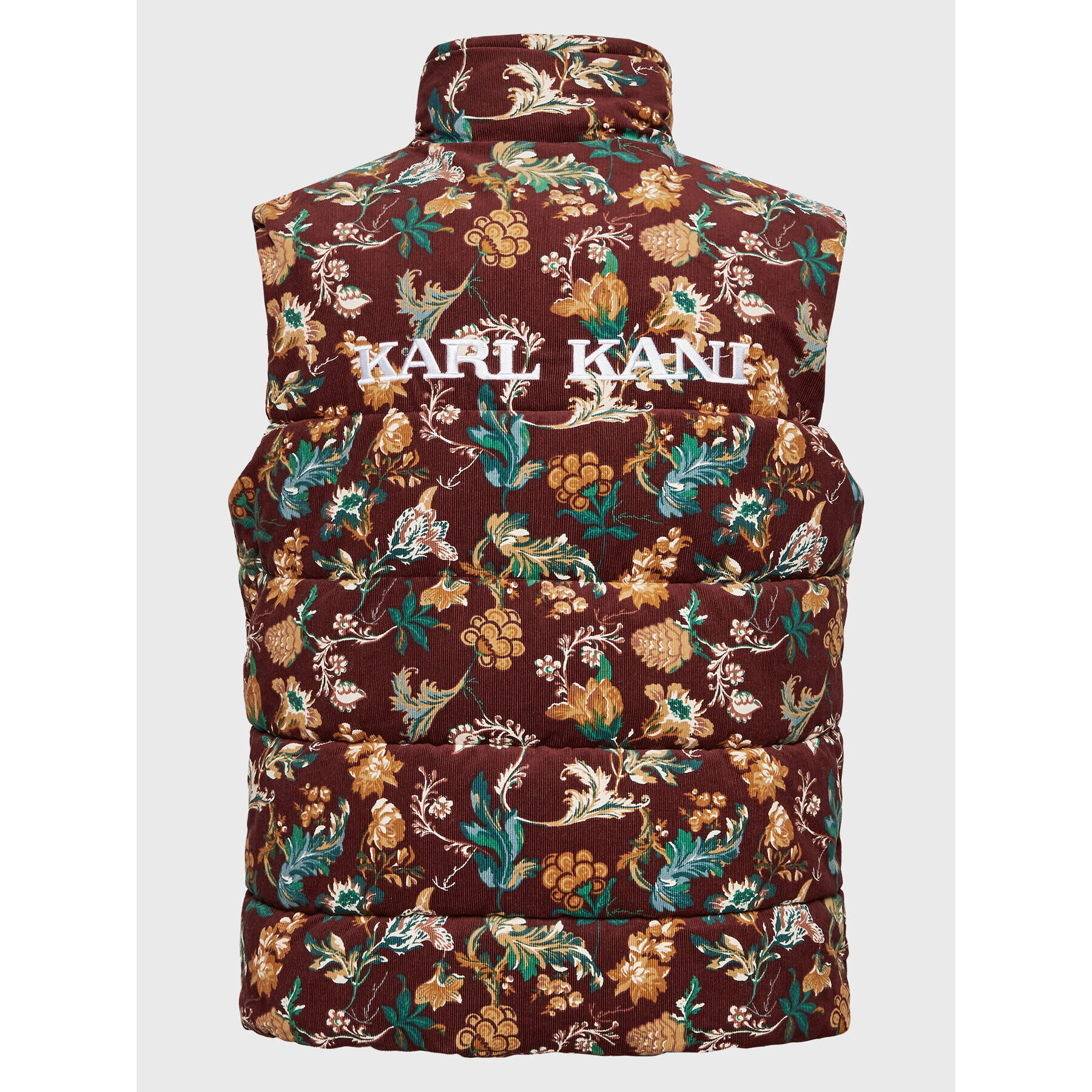 Karl Kani Vestă Corduroy Flower 6072168 Maro Regular Fit - Pled.ro