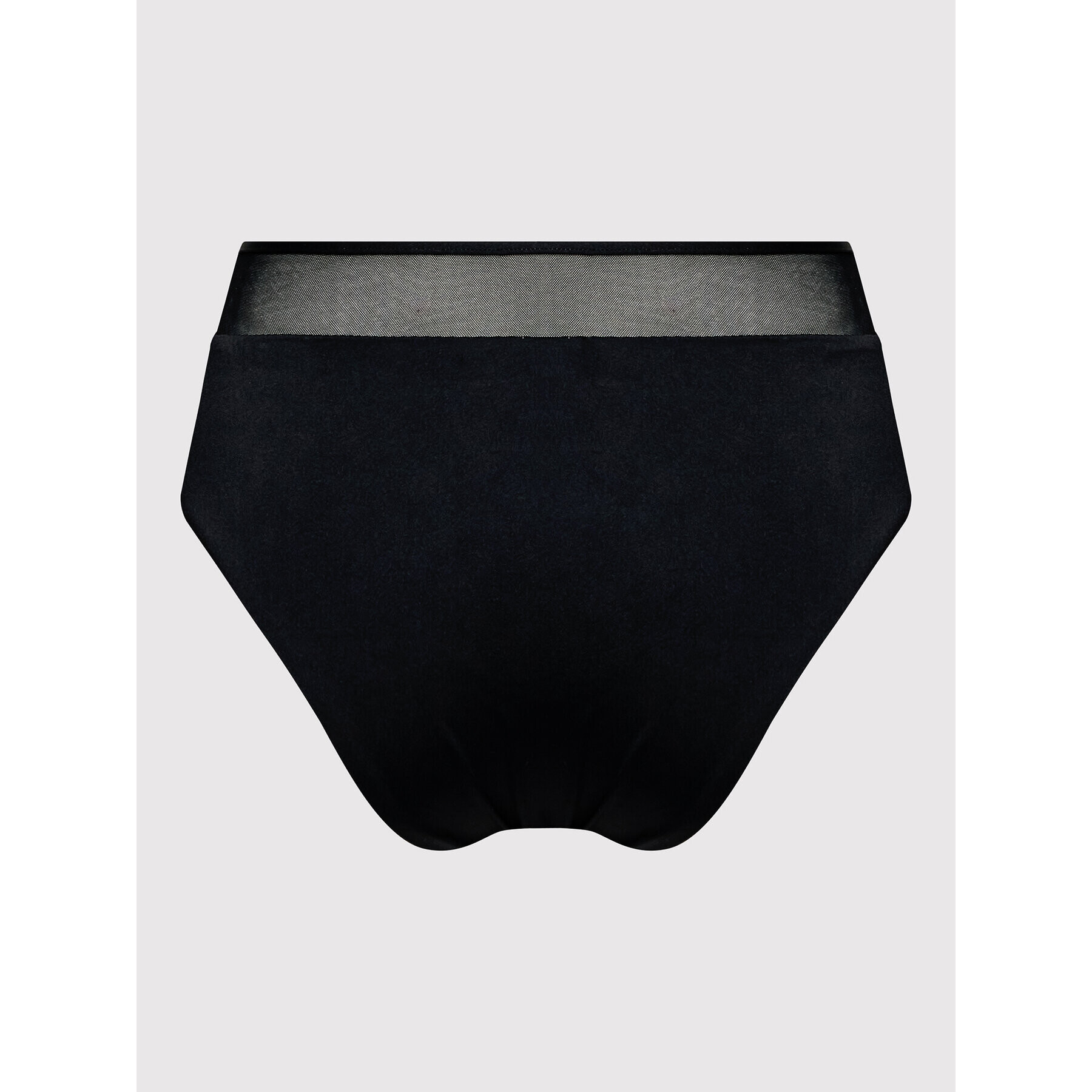 KARL LAGERFELD Bikini partea de jos KL22WBT06 Negru - Pled.ro