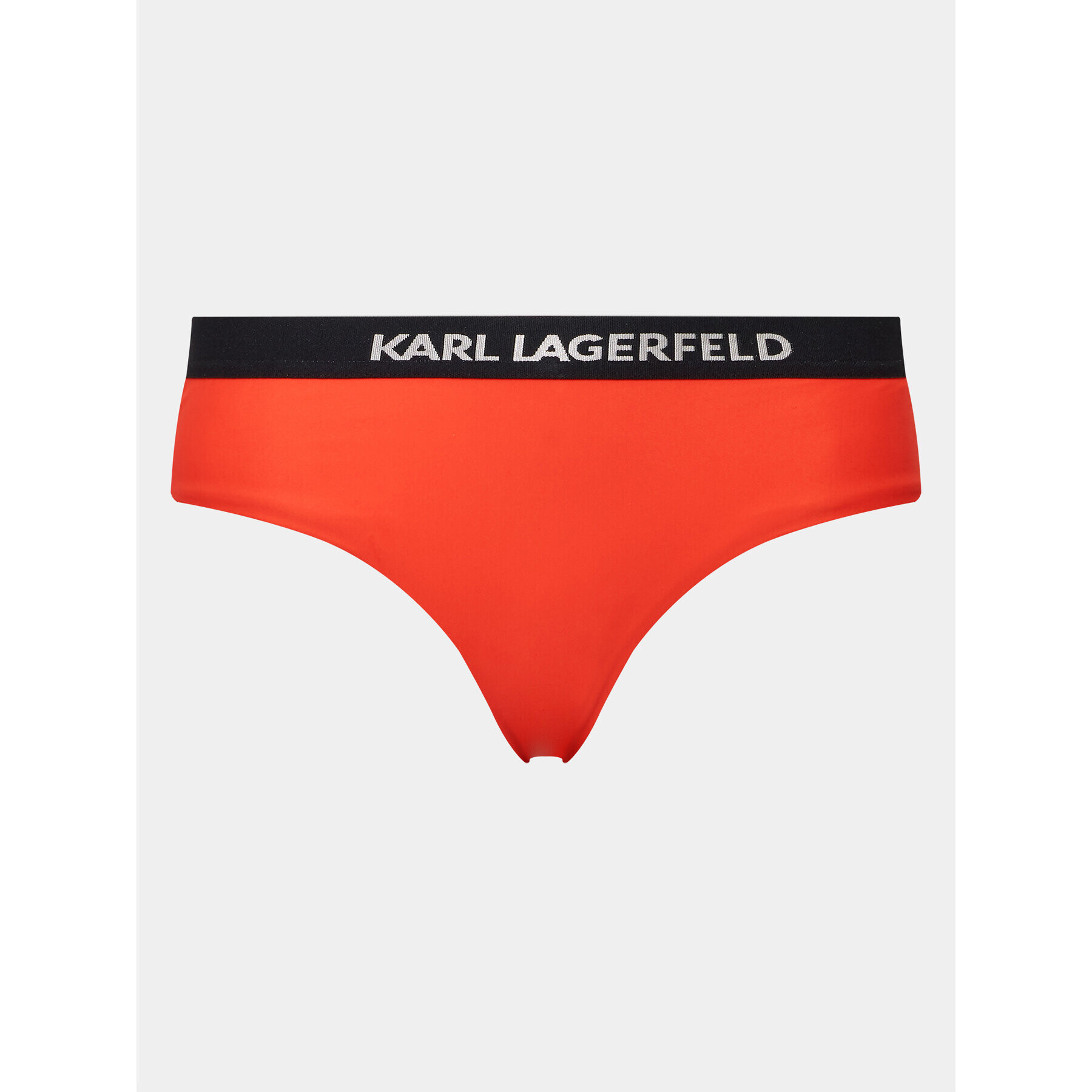 KARL LAGERFELD Bikini partea de jos Logo 230W2214 Portocaliu - Pled.ro