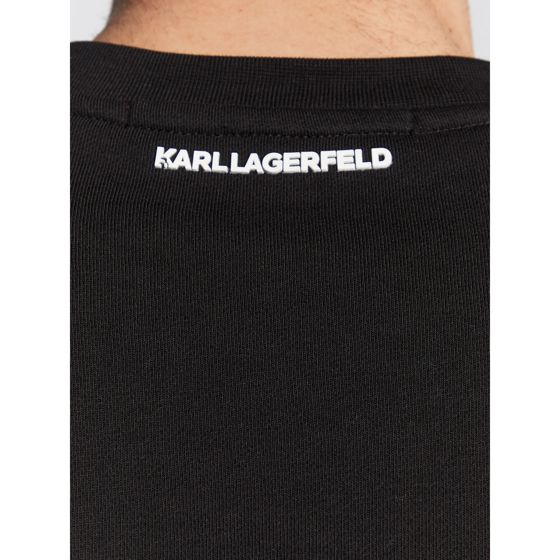 KARL LAGERFELD Bluză 705025 524910 Negru Regular Fit - Pled.ro