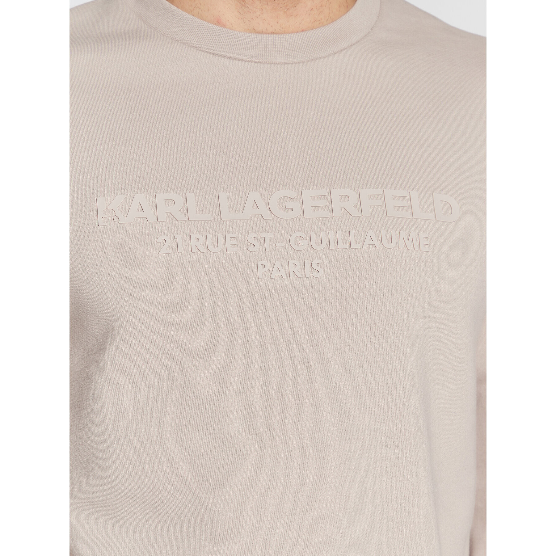 KARL LAGERFELD Bluză 705033 524910 Bej Regular Fit - Pled.ro