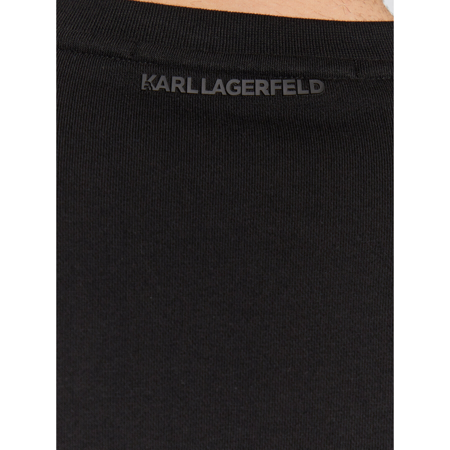 KARL LAGERFELD Bluză 705034 524910 Negru Regular Fit - Pled.ro