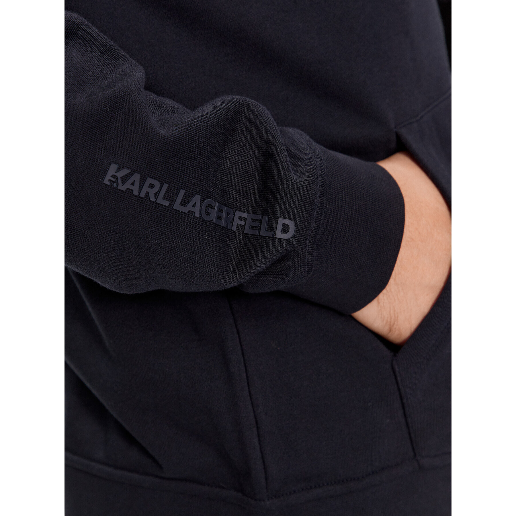 KARL LAGERFELD Bluză 705034 534910 Bleumarin Regular Fit - Pled.ro