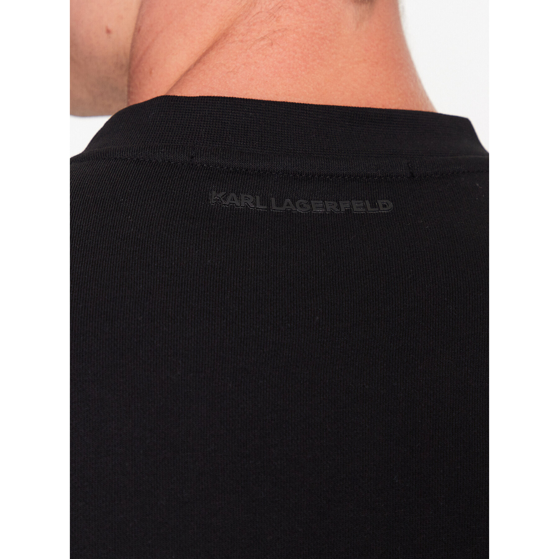 KARL LAGERFELD Bluză 705041 532900 Negru Regular Fit - Pled.ro