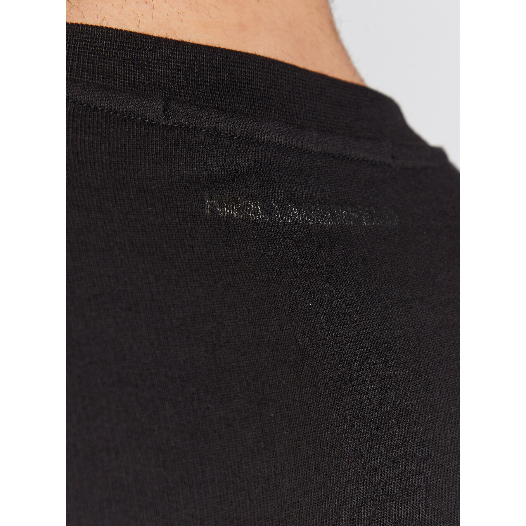 KARL LAGERFELD Bluză 705064 524940 Negru Regular Fit - Pled.ro