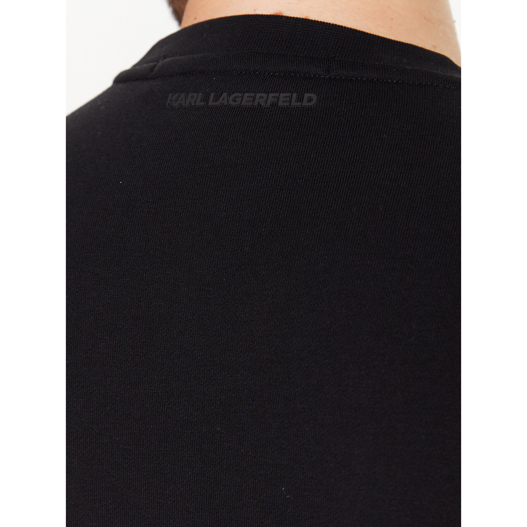 KARL LAGERFELD Bluză 705089 531900 Negru Regular Fit - Pled.ro