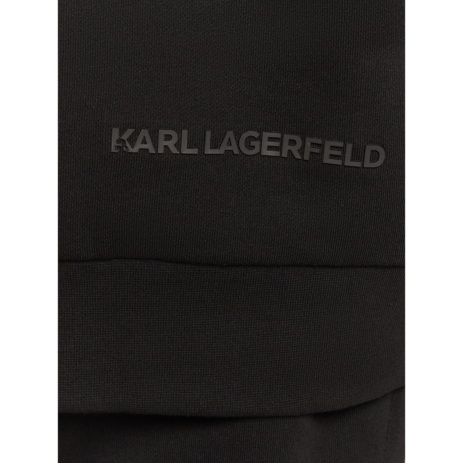 KARL LAGERFELD Bluză 705223 524910 Negru Regular Fit - Pled.ro