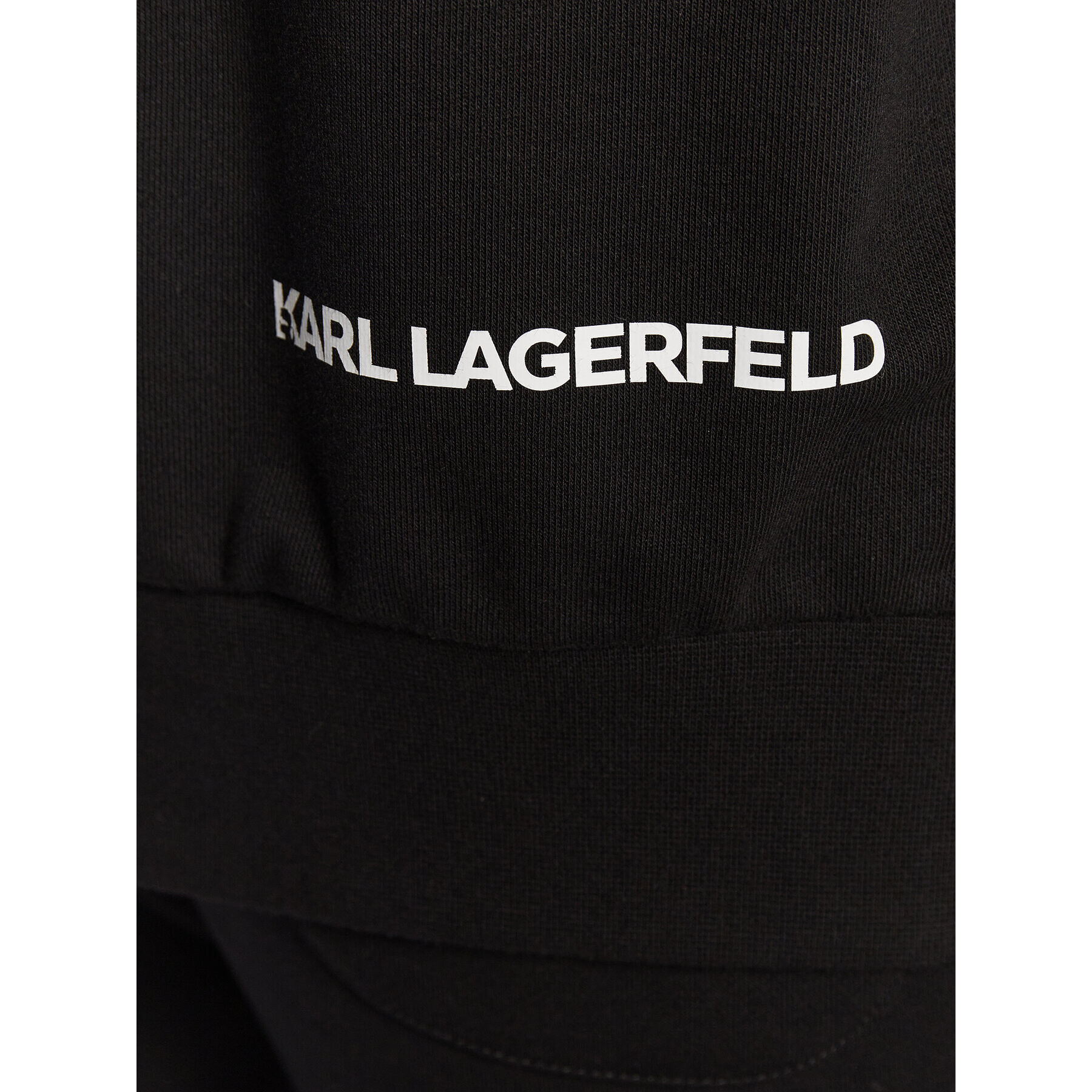 KARL LAGERFELD Bluză 705229 524910 Negru Regular Fit - Pled.ro