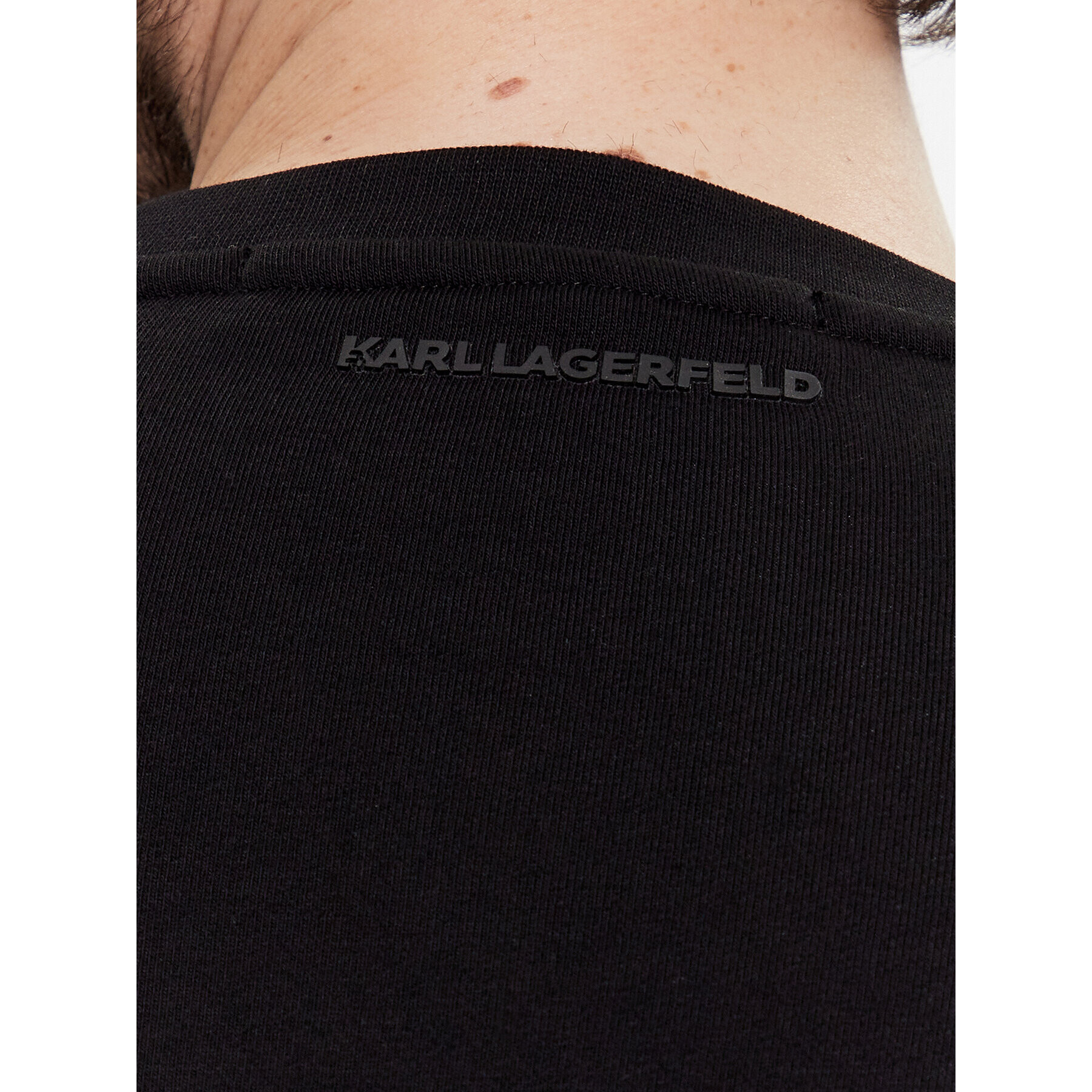 KARL LAGERFELD Bluză 705400 531900 Negru Regular Fit - Pled.ro