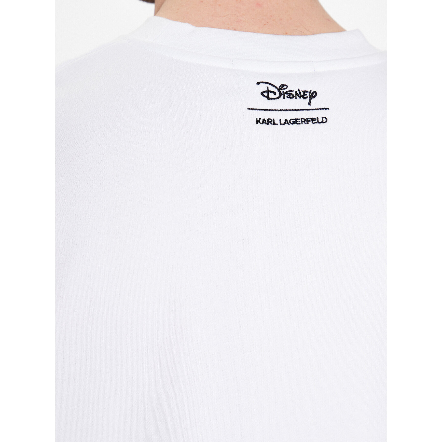 KARL LAGERFELD Bluză DISNEY Logo 705098 532930 Alb Regular Fit - Pled.ro