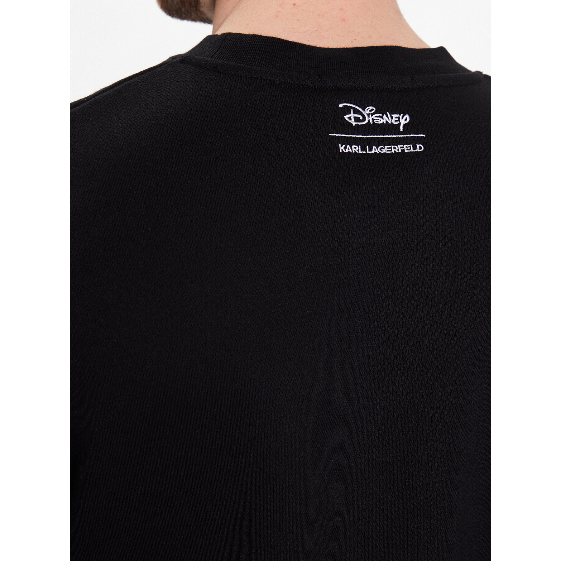 KARL LAGERFELD Bluză DISNEY Logo 705098 532930 Negru Regular Fit - Pled.ro