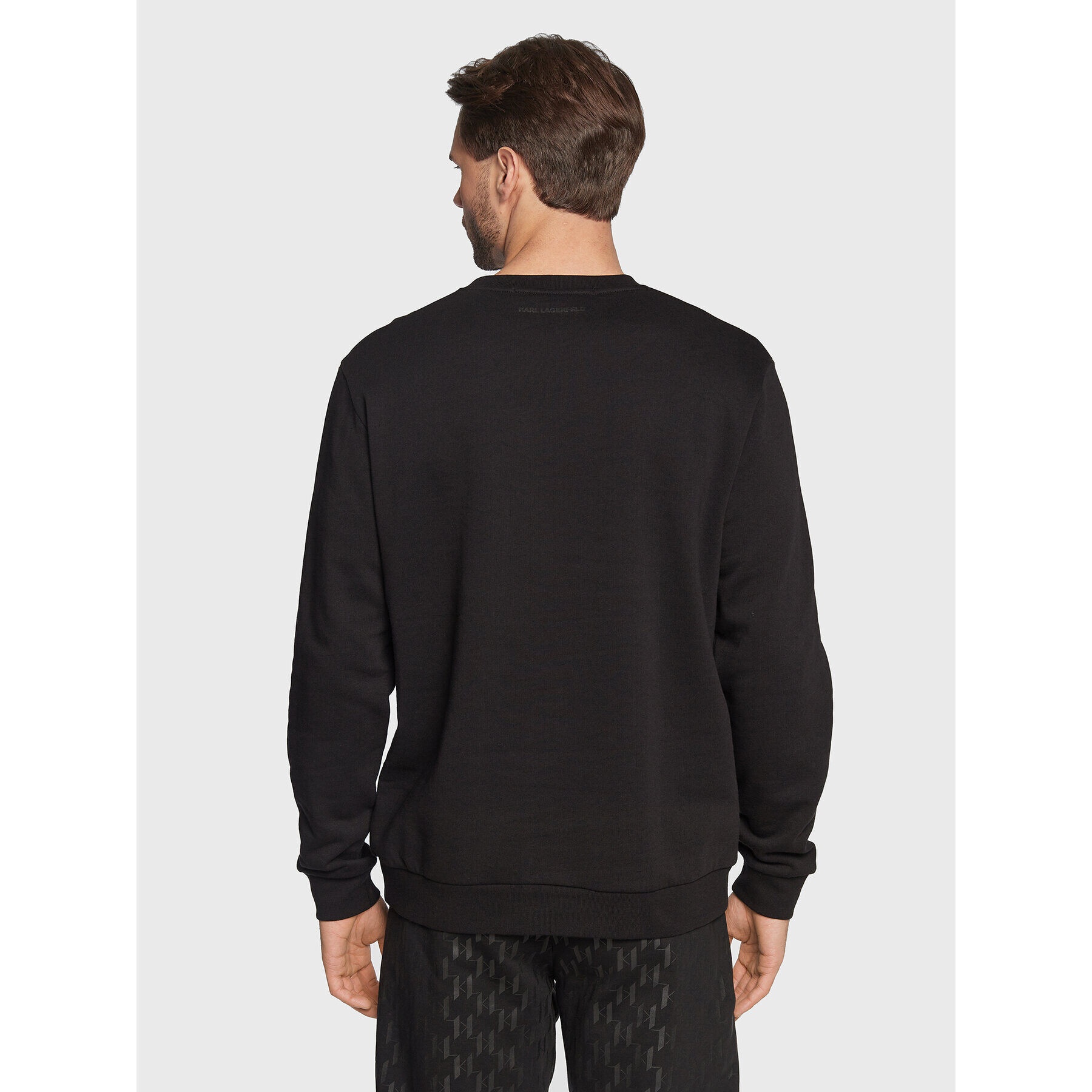 KARL LAGERFELD Bluză Sweat 705064 524940 Negru Regular Fit - Pled.ro