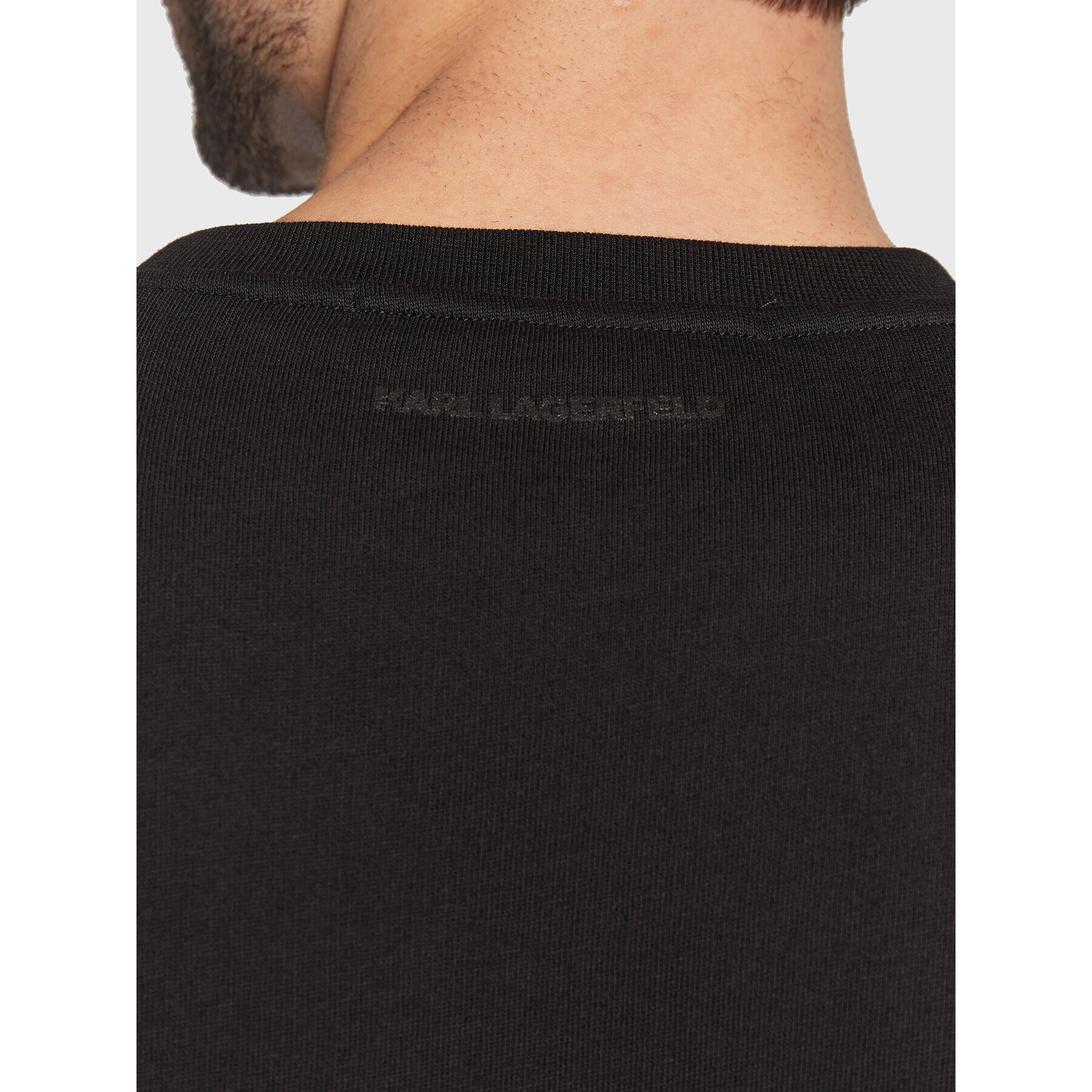 KARL LAGERFELD Bluză Sweat 705064 524940 Negru Regular Fit - Pled.ro