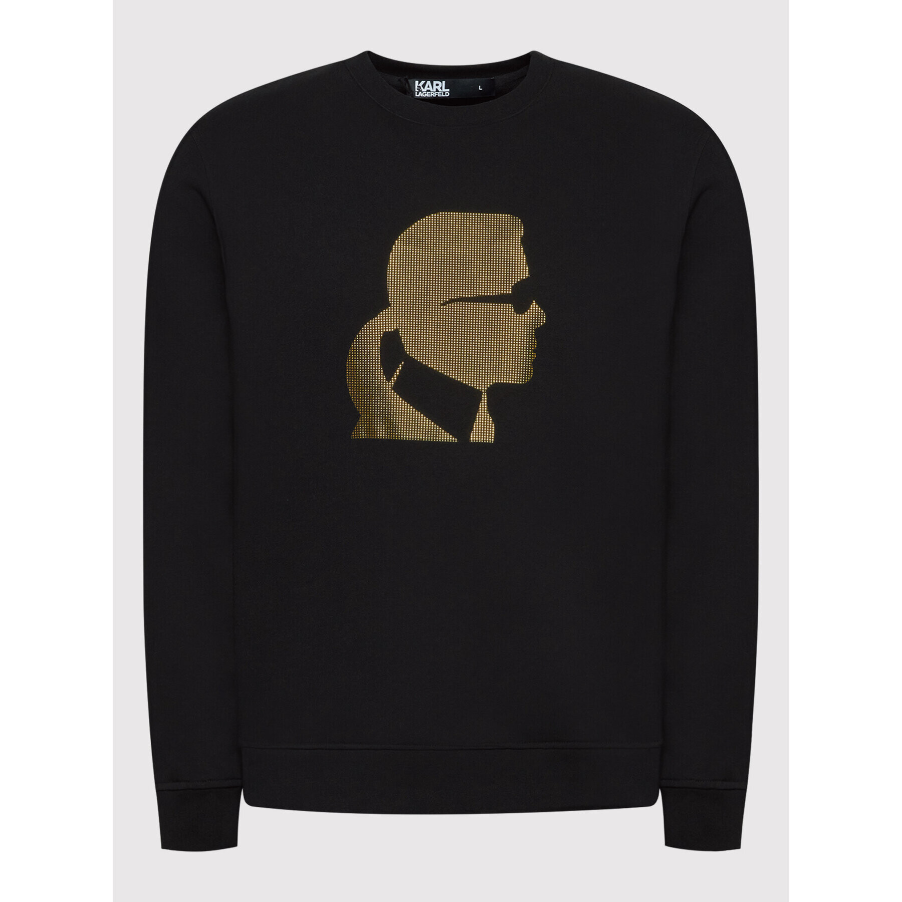 KARL LAGERFELD Bluză Sweat 705401 521900 Negru Regular Fit - Pled.ro