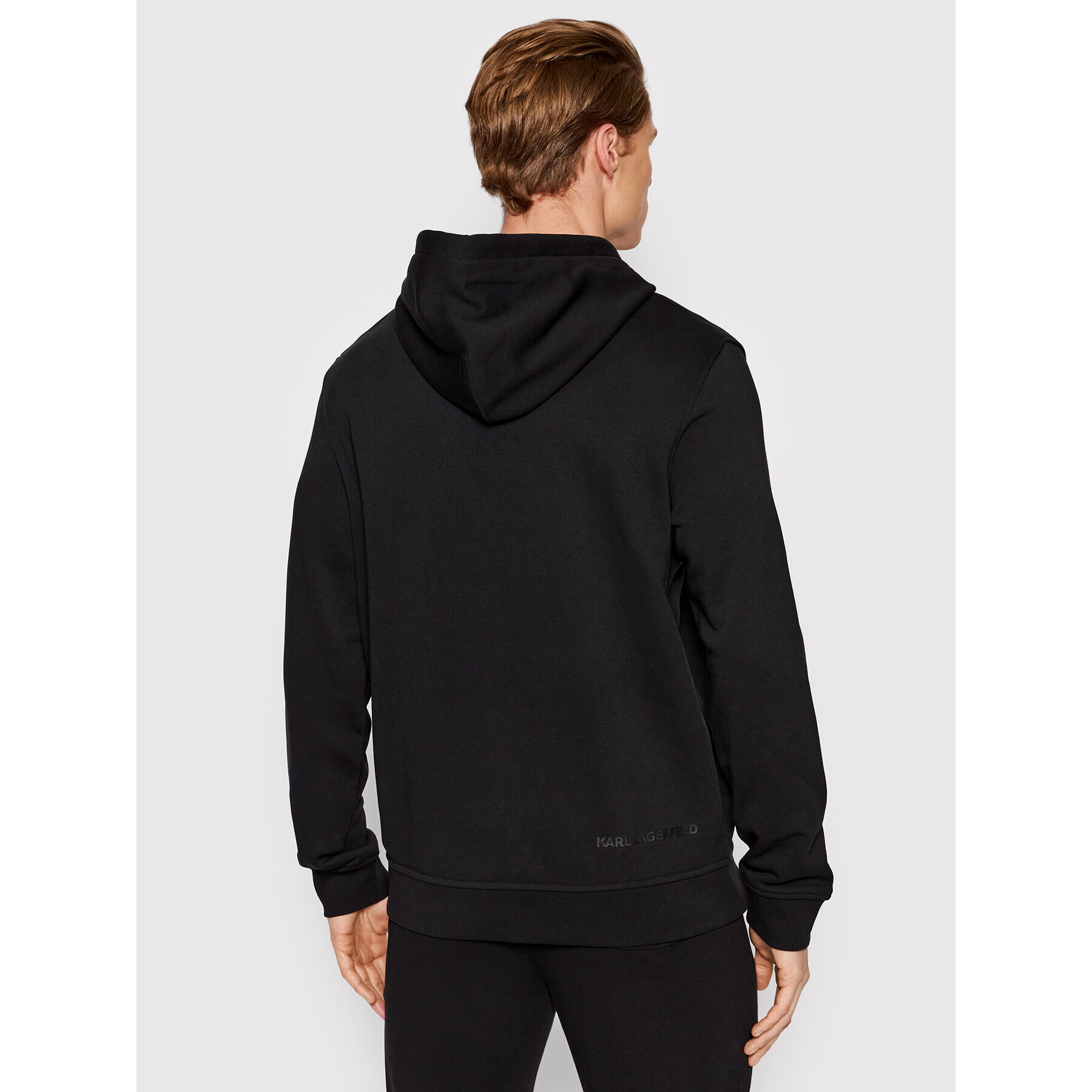 KARL LAGERFELD Bluză Sweat 705402 521900 Negru Regular Fit - Pled.ro