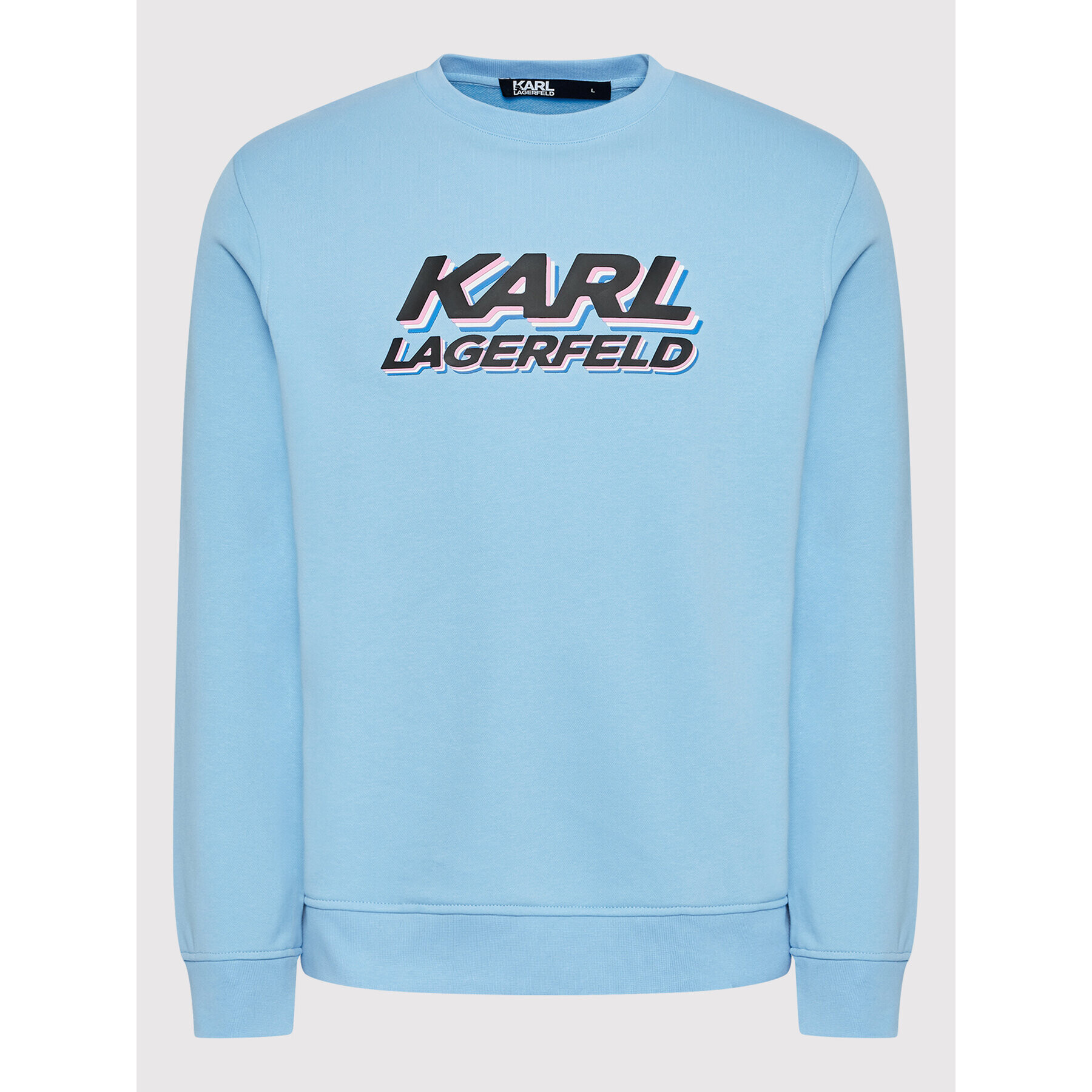 KARL LAGERFELD Bluză 705080 523910 Albastru Regular Fit - Pled.ro