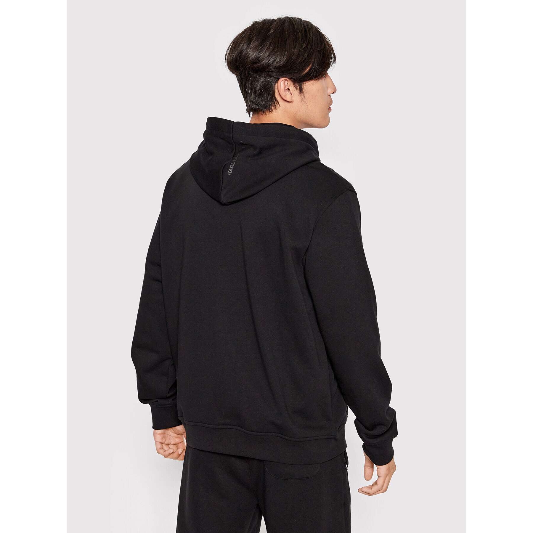 KARL LAGERFELD Bluză Sweat 705063 Negru Regular Fit - Pled.ro