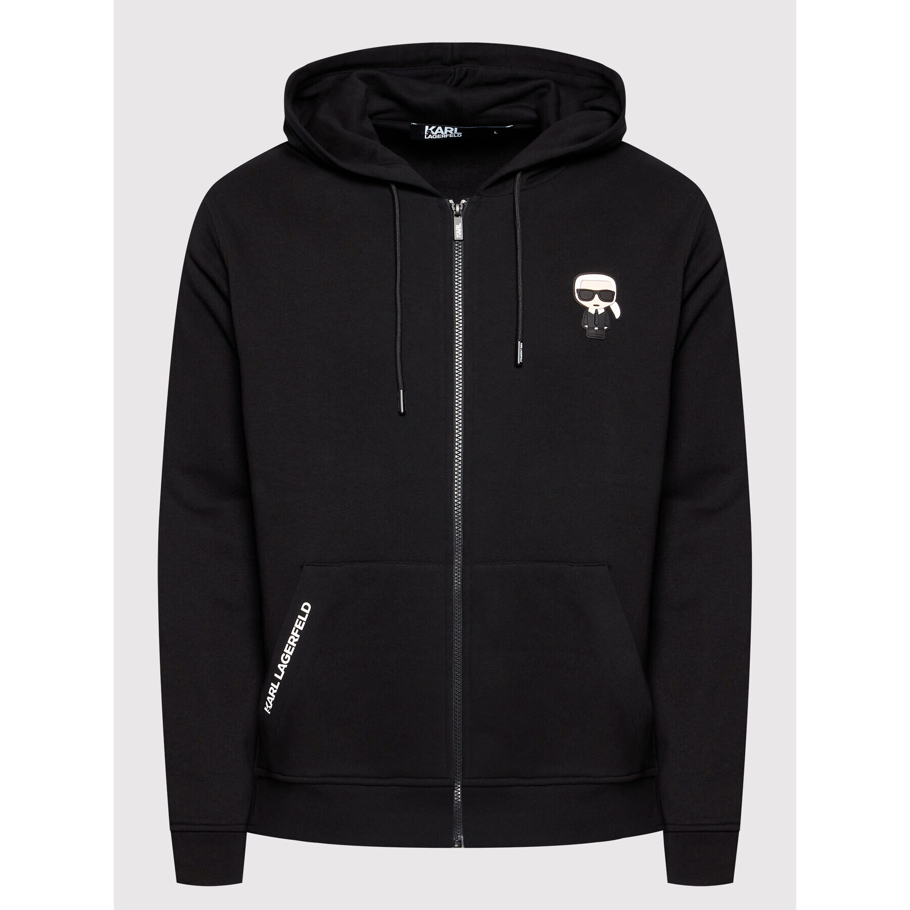 KARL LAGERFELD Bluză Sweat 705063 Negru Regular Fit - Pled.ro