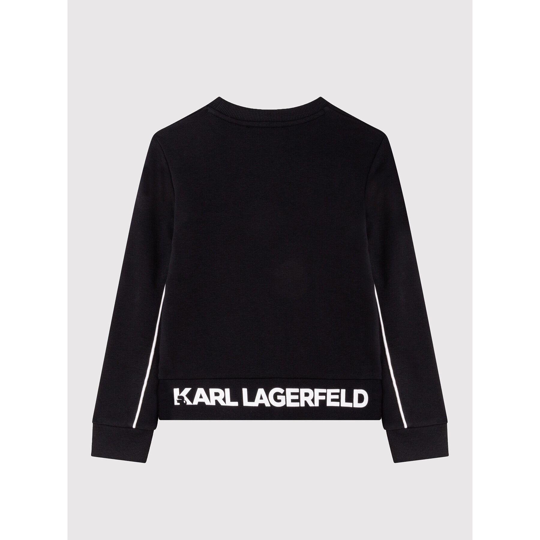 KARL LAGERFELD Bluză Z25369 M Negru Regular Fit - Pled.ro