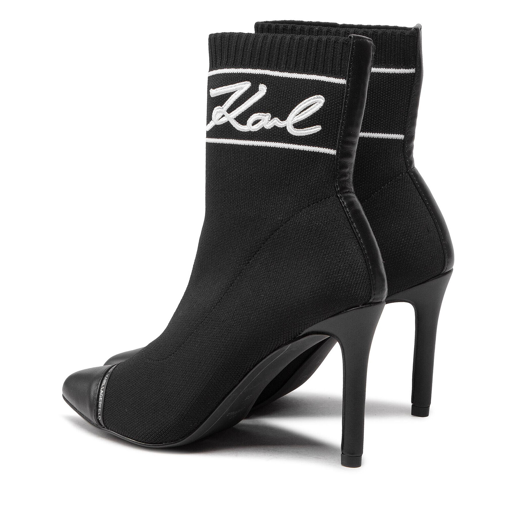 KARL LAGERFELD Botine KL31362 Negru - Pled.ro