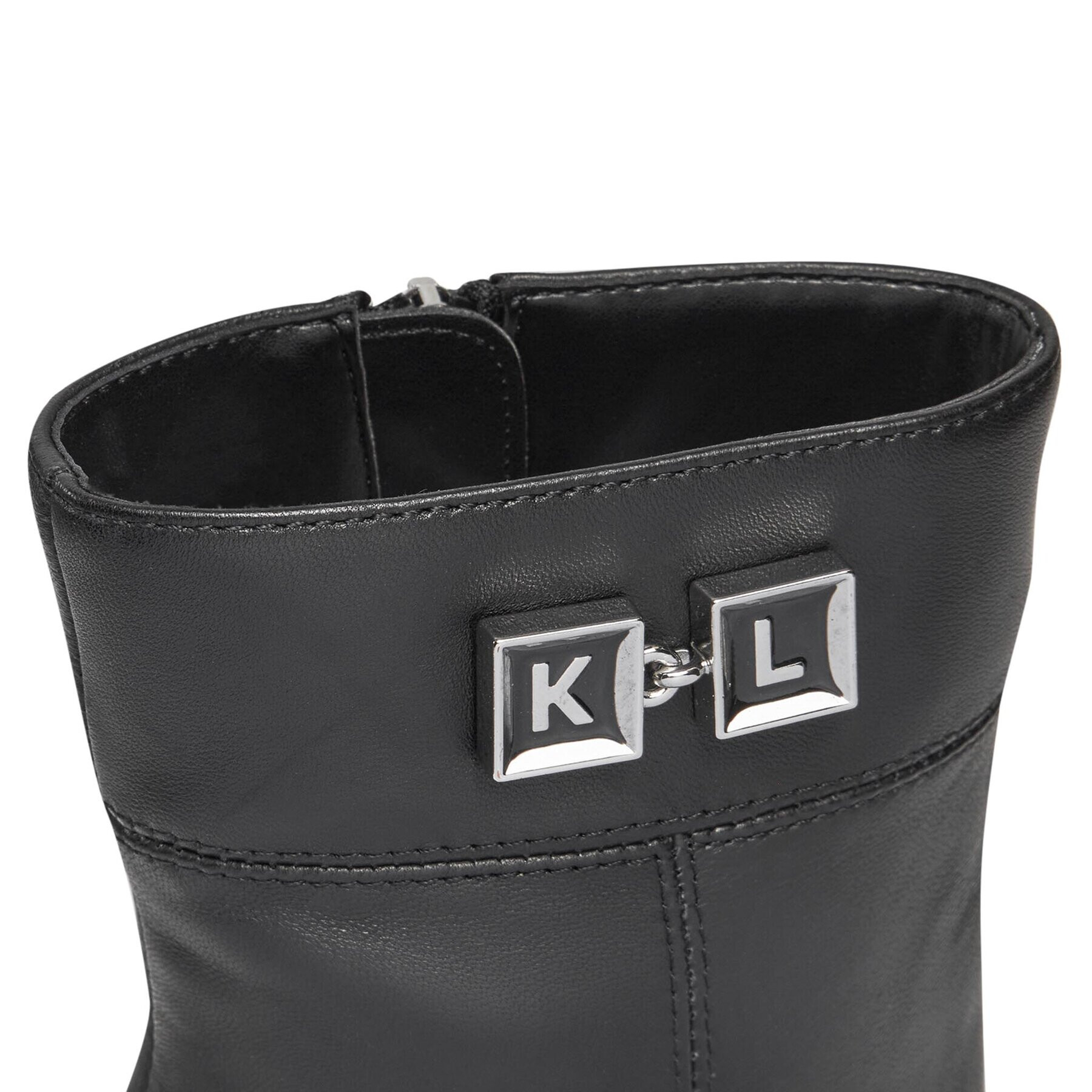 KARL LAGERFELD Botine KL31760 Negru - Pled.ro