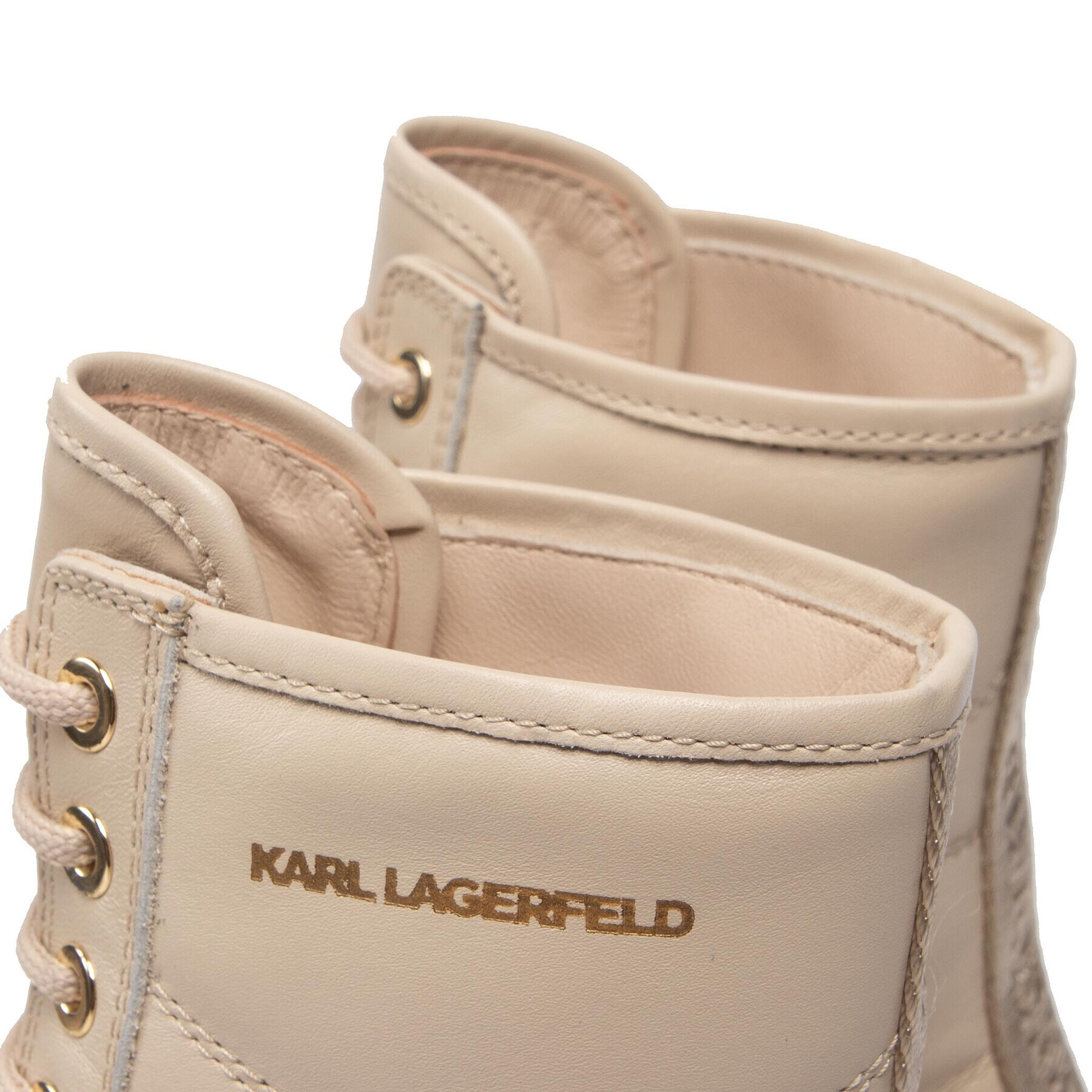 KARL LAGERFELD Botine KL43250 Bej - Pled.ro