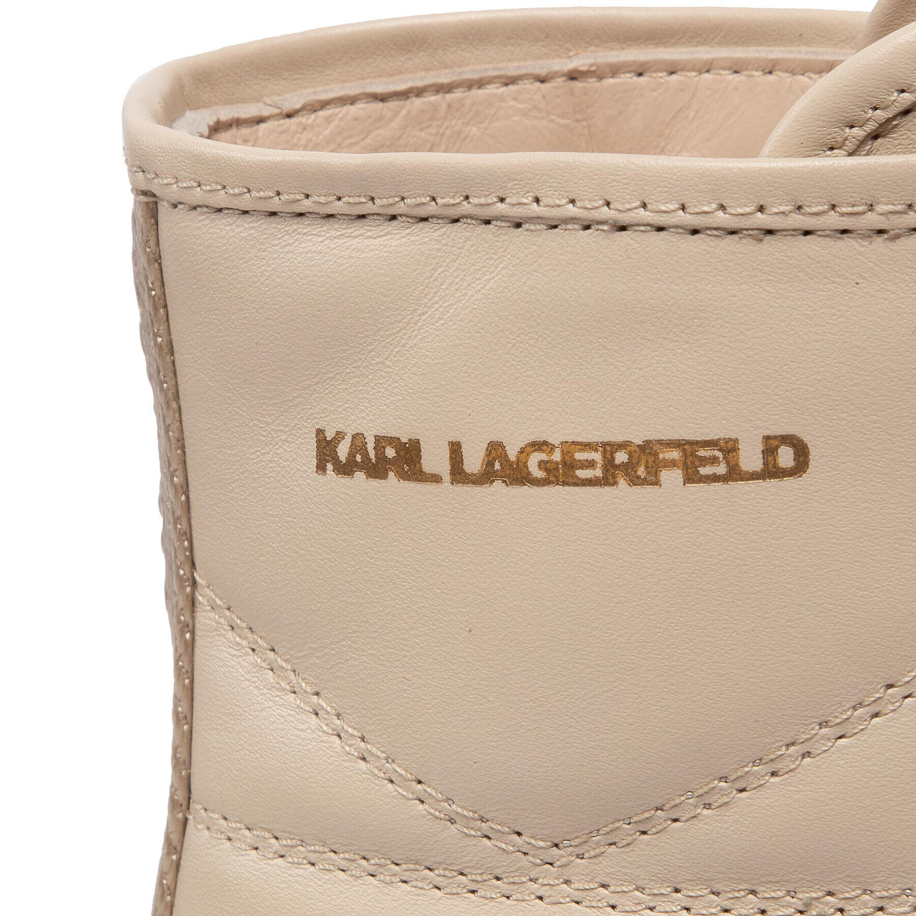 KARL LAGERFELD Botine KL43250 Bej - Pled.ro