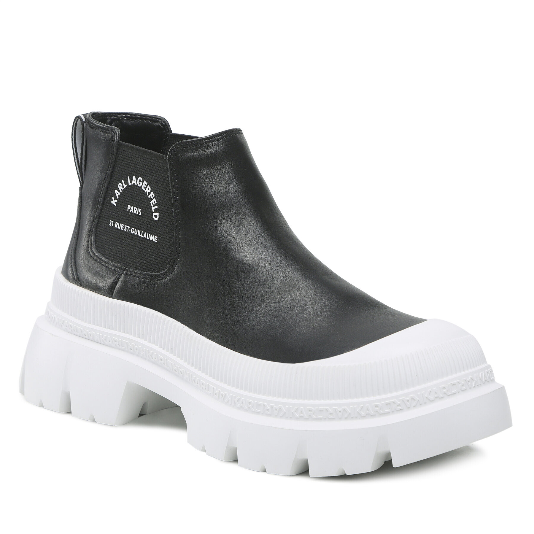 KARL LAGERFELD Ghete Jodhpur KL43530 Negru - Pled.ro